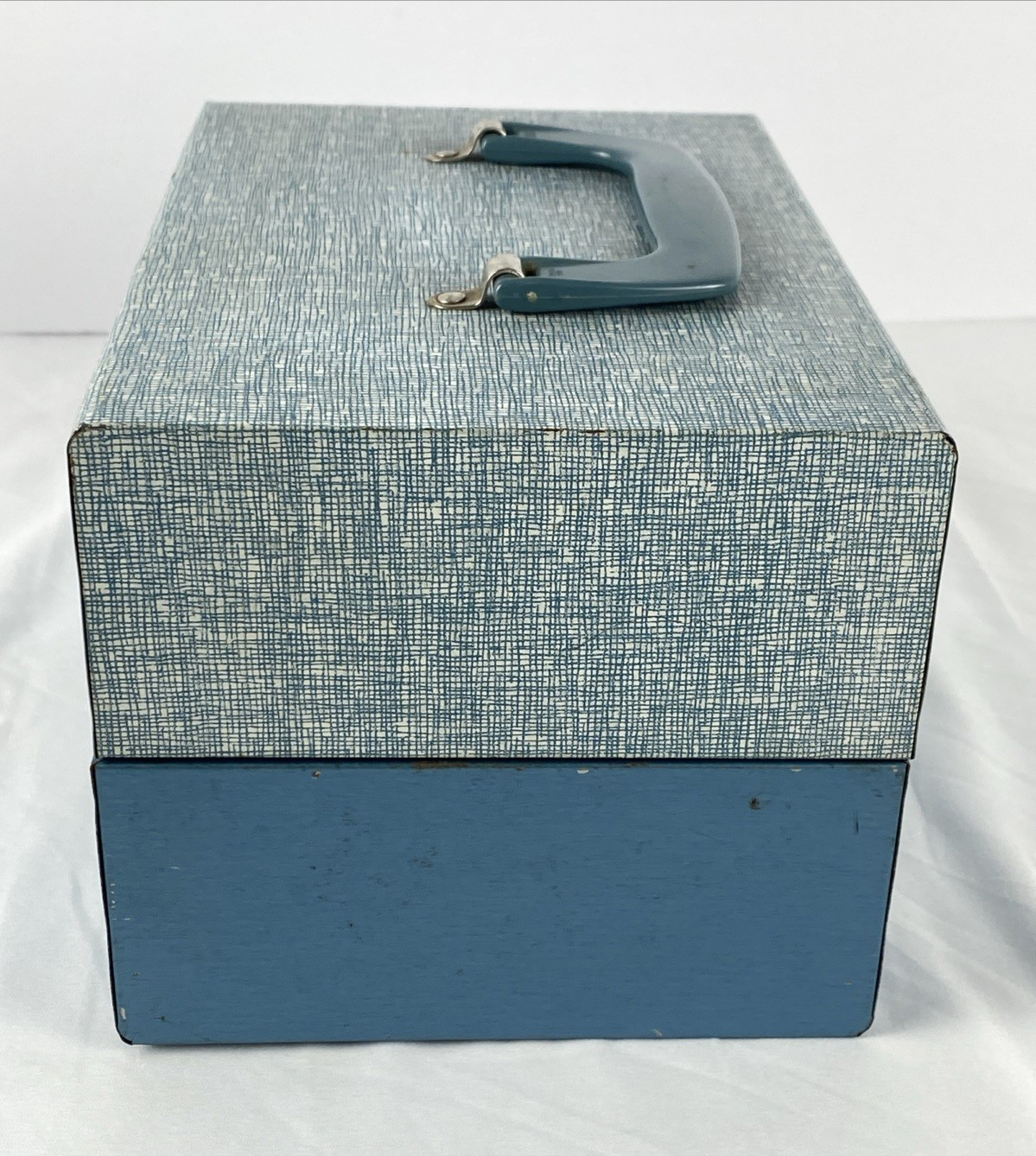 Bruce 5″ Reel 8mm Film Storage Case 12 Slot + 8 Full Reels w/Canisters Harwood