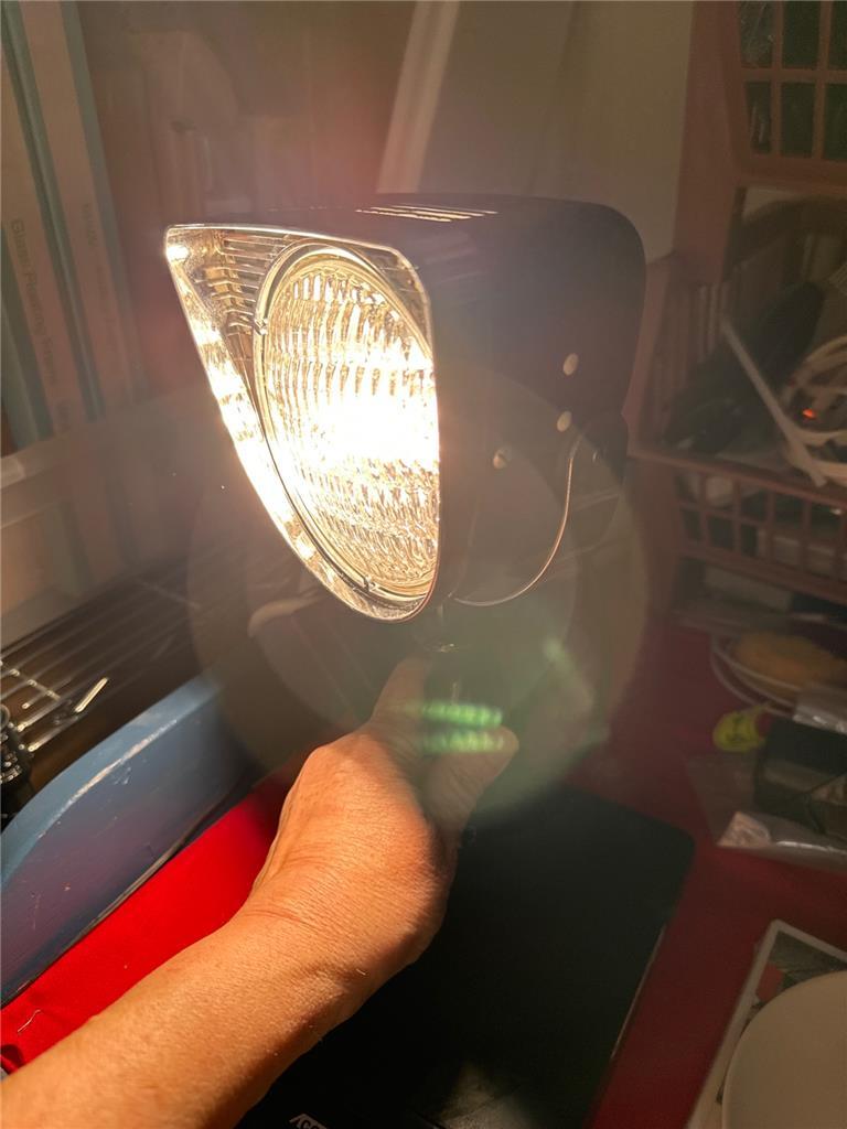 Lotta Lite Controlled Movie Lighting General Electric Uniflood Lamp NOS VINTAGE