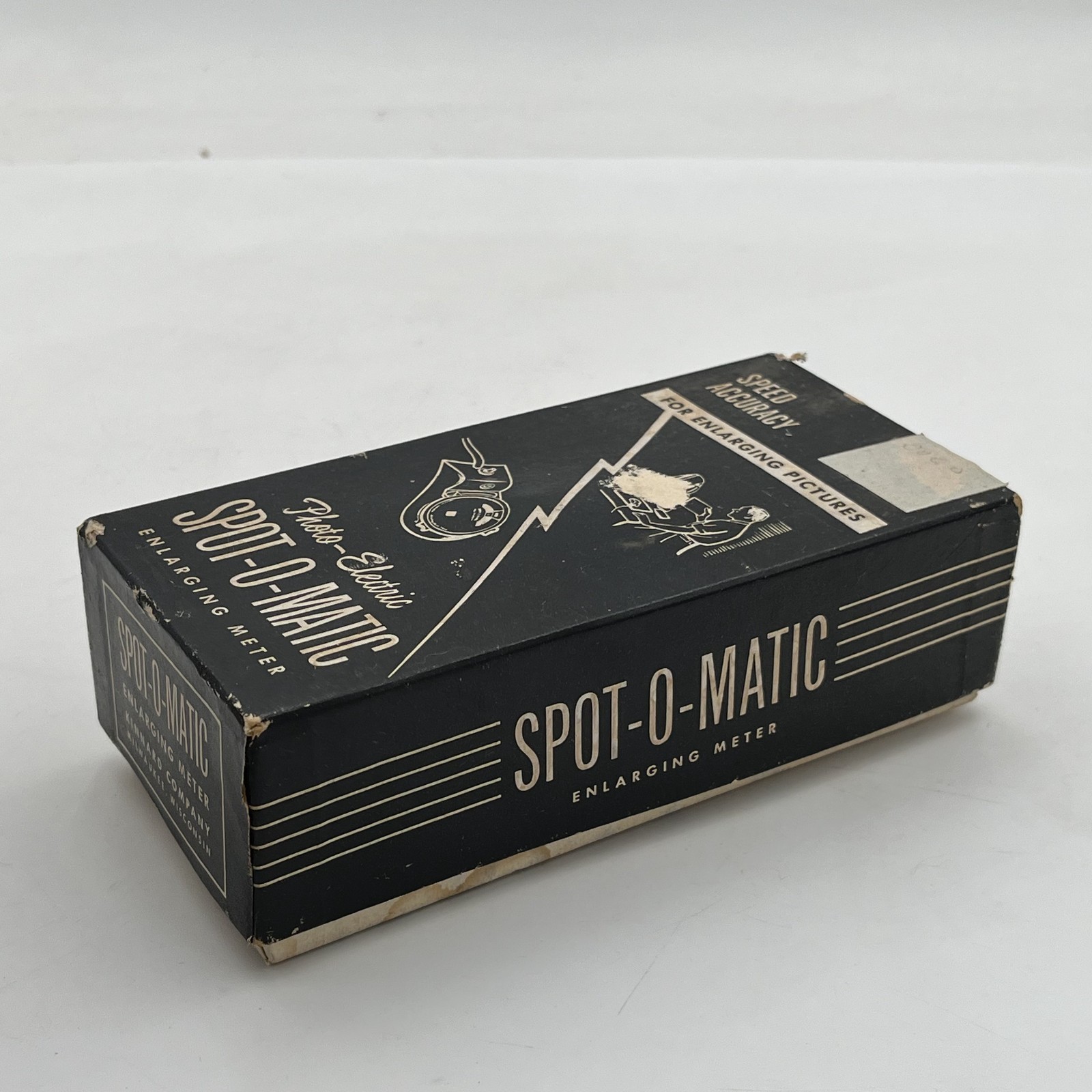 VTG Spot-O-Matic Enlarging Meter Exposure Time Photography Equip Steampunk Decor