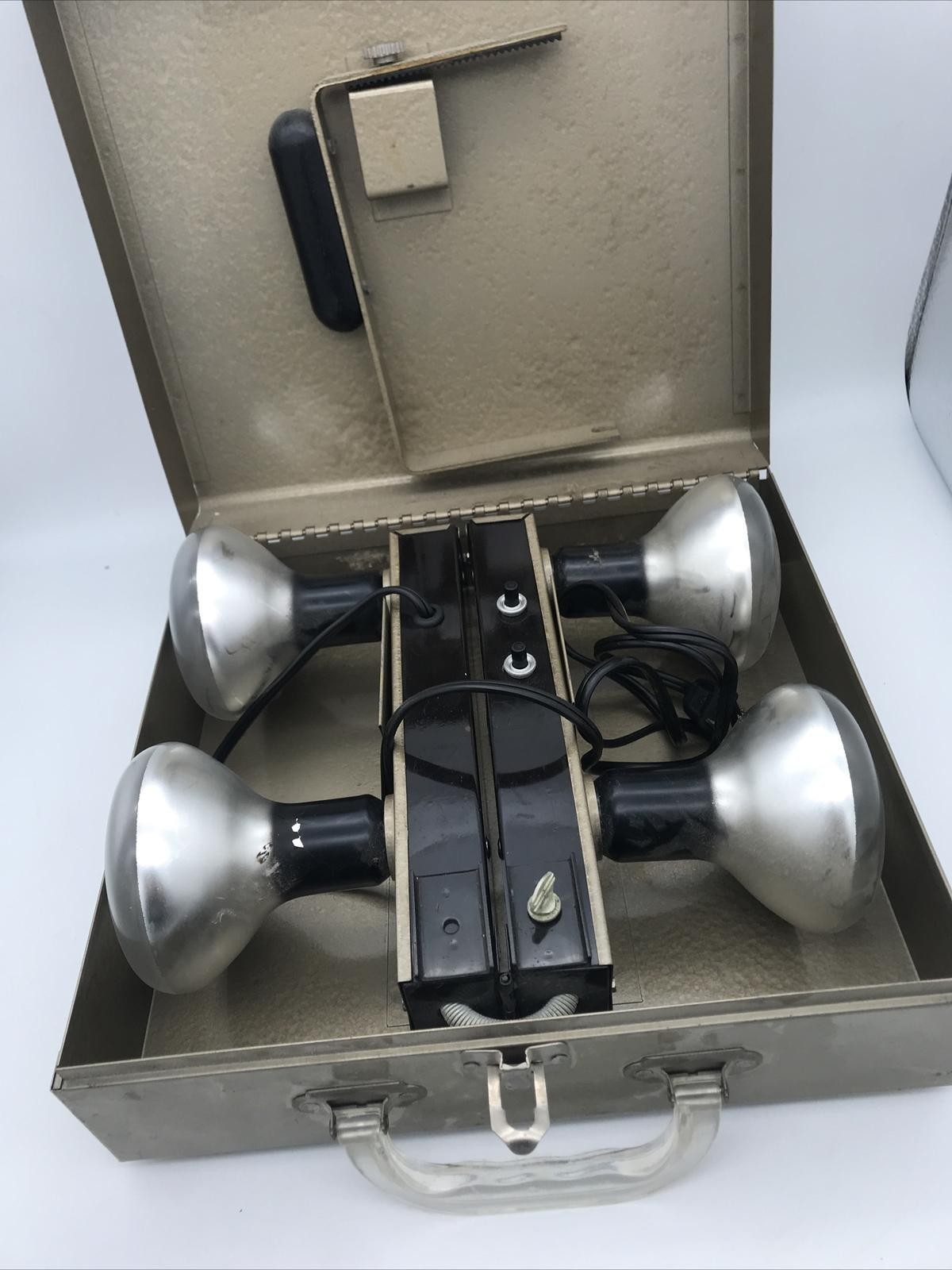 Box Vintage Movie Camera 4 Light Light Bar Original Pixie David Specialty Works