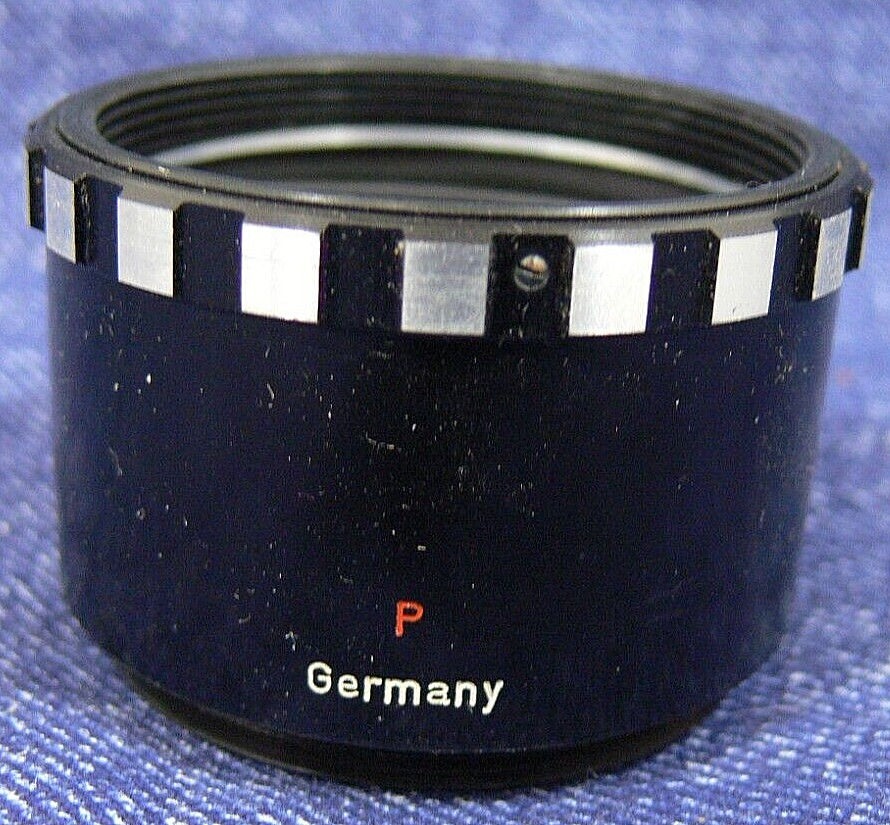 VINTAGE SCHACHT ULM DONAU Extension Tubes P Germany Camera/Photography Film Case