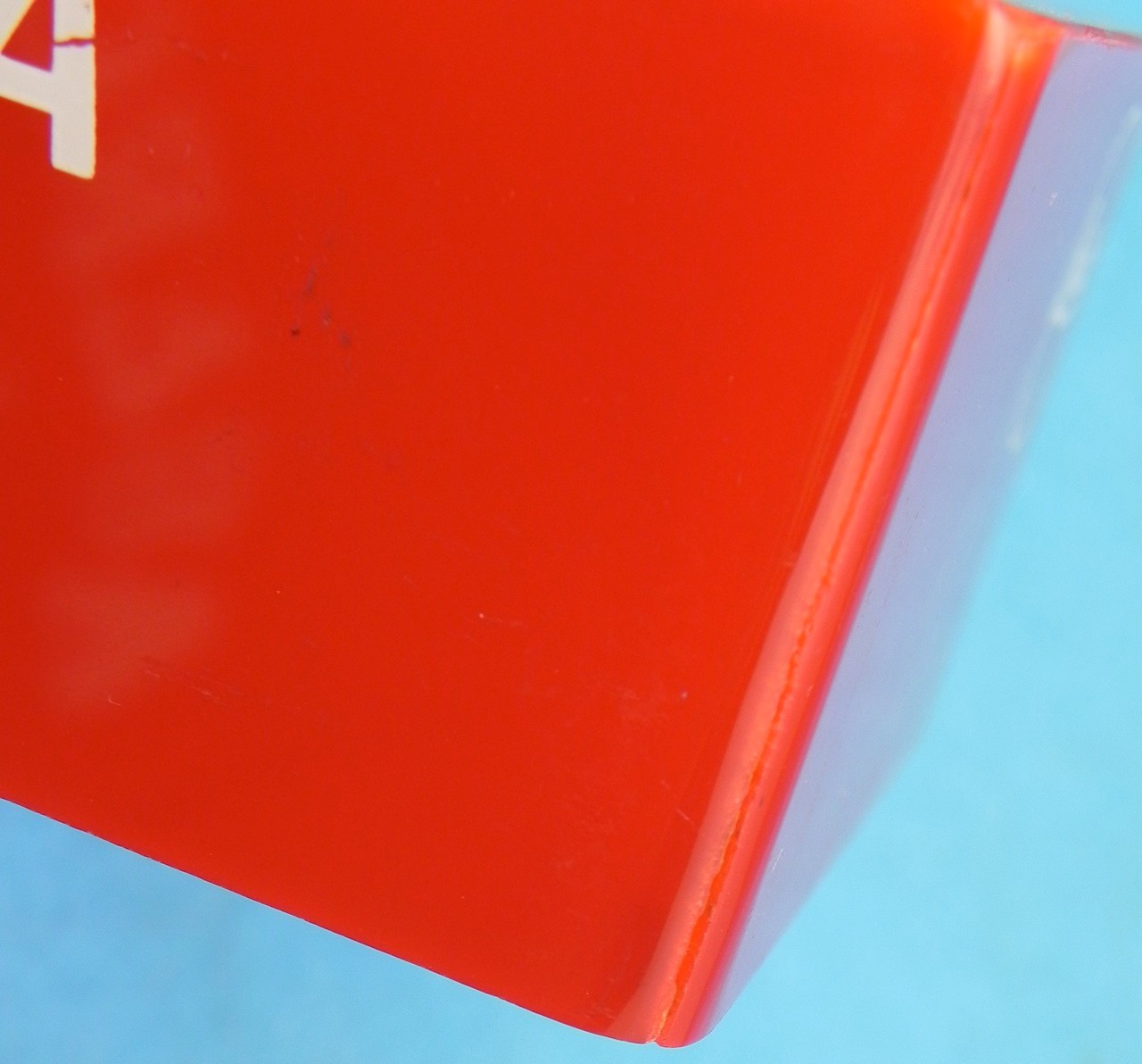 Vintage Red Leica R Lens Display Stand #1