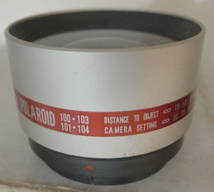 Kaligar Aux Telephoto & Wide Lens Set +Finder &Case for Polaroid 100 101 103 104