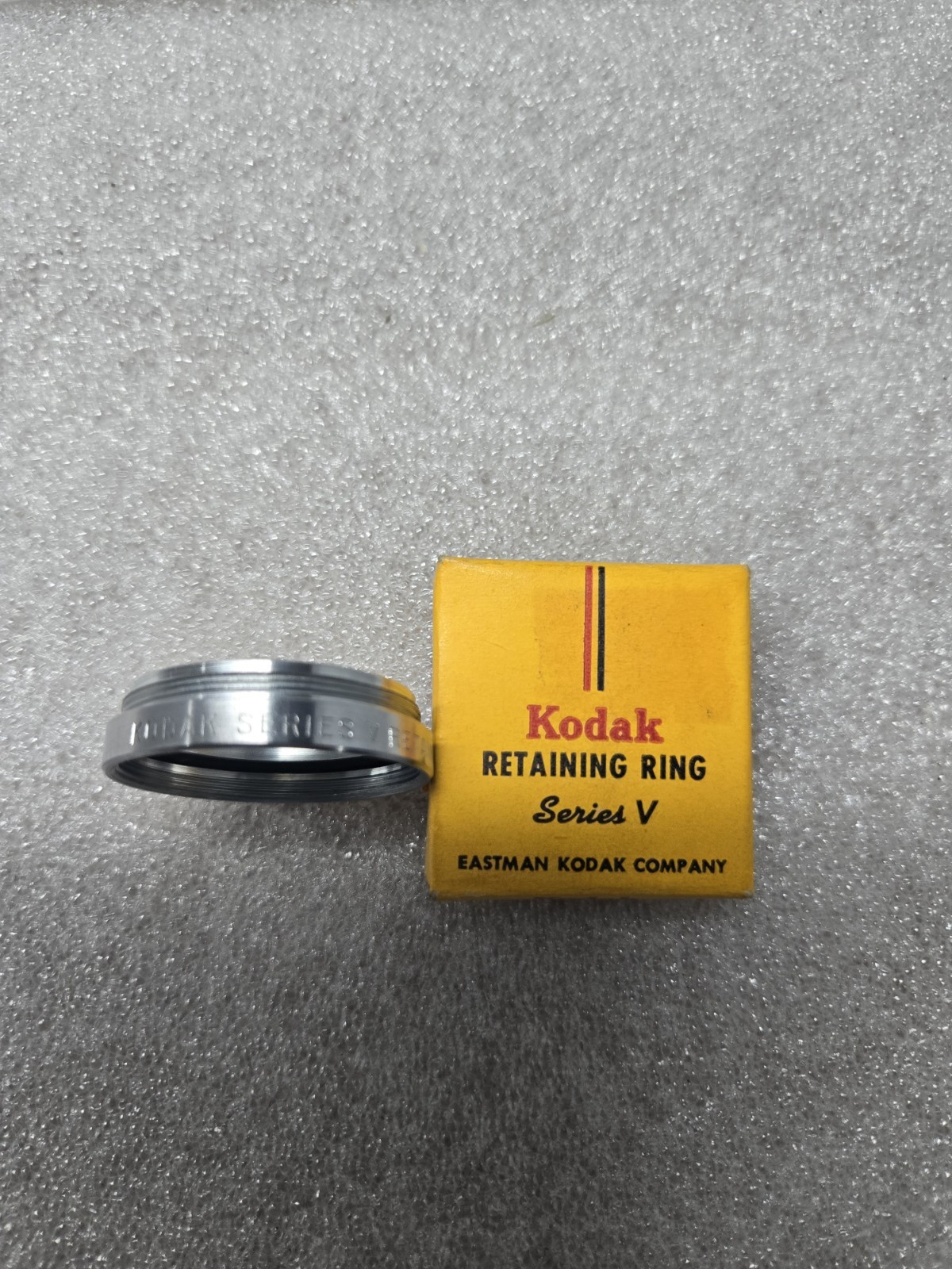 Vintage Kodak Retaining Ring Series V In Original Box