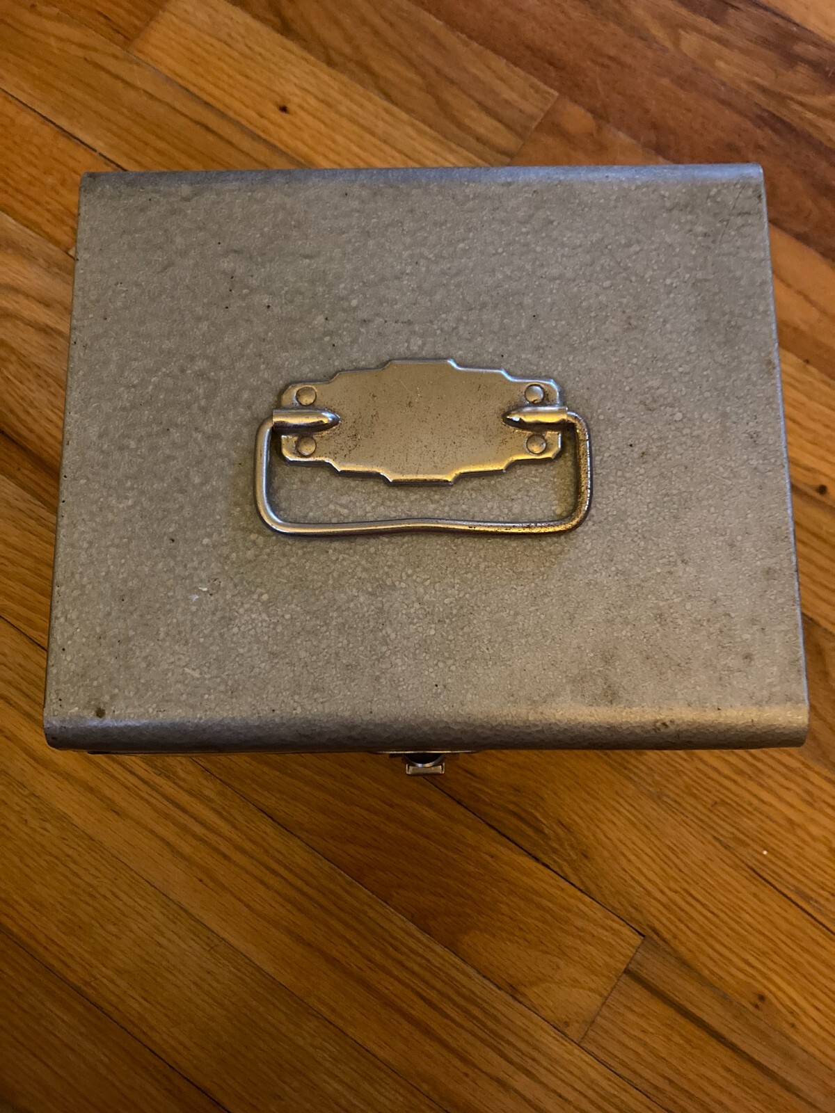Vtg Metal Film Reel Cases + Metal Storage Case Chicago Corp. Compco