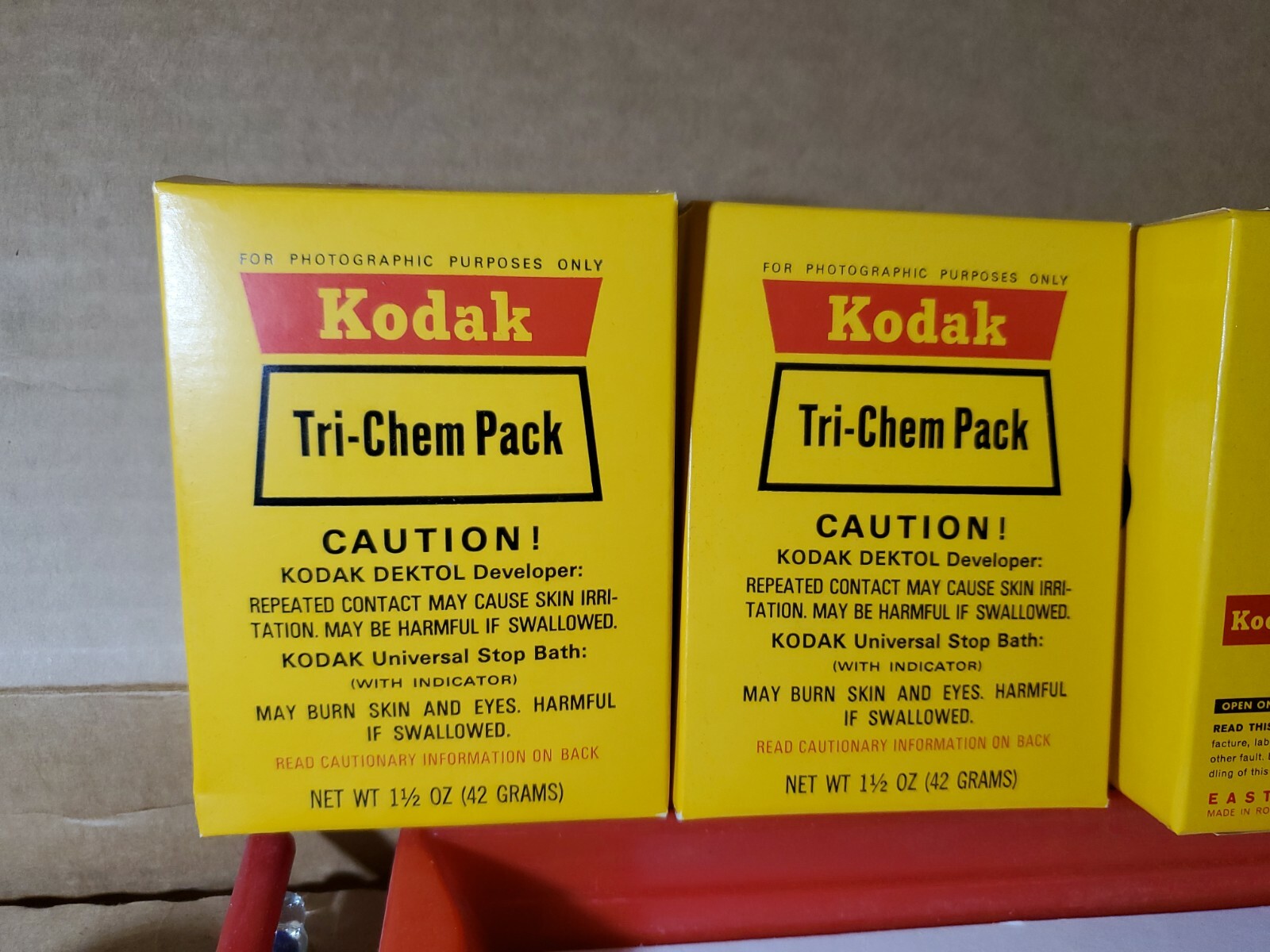 Vintage Kodak Photograph Developing Kit RARE