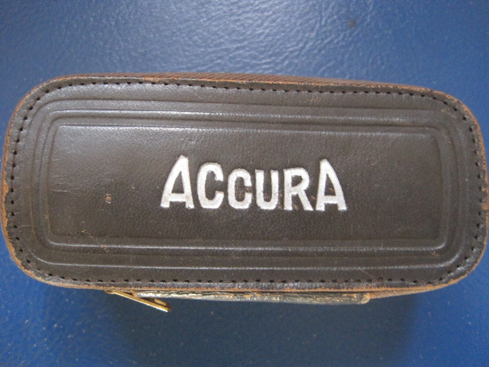 Vintage Accura Fan Flash Dial with original Carry Case Made in Japan