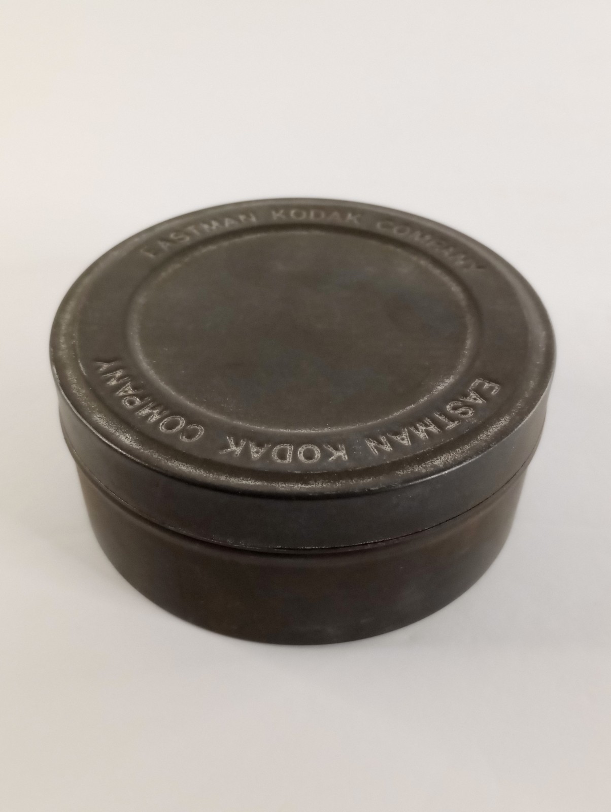 Vintage EASTMAN KODAK COMPANY TIN – Film Storage Reel Canister Advertising