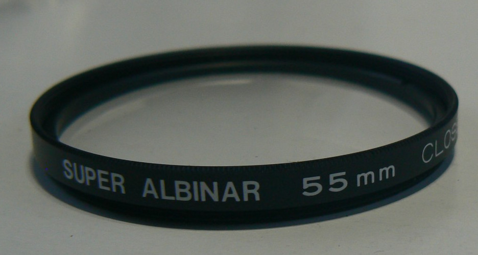Super Albinar 55mm Filter Set of 3 Close-Up +1, +2, +3 Lenses Plus Case – Japan