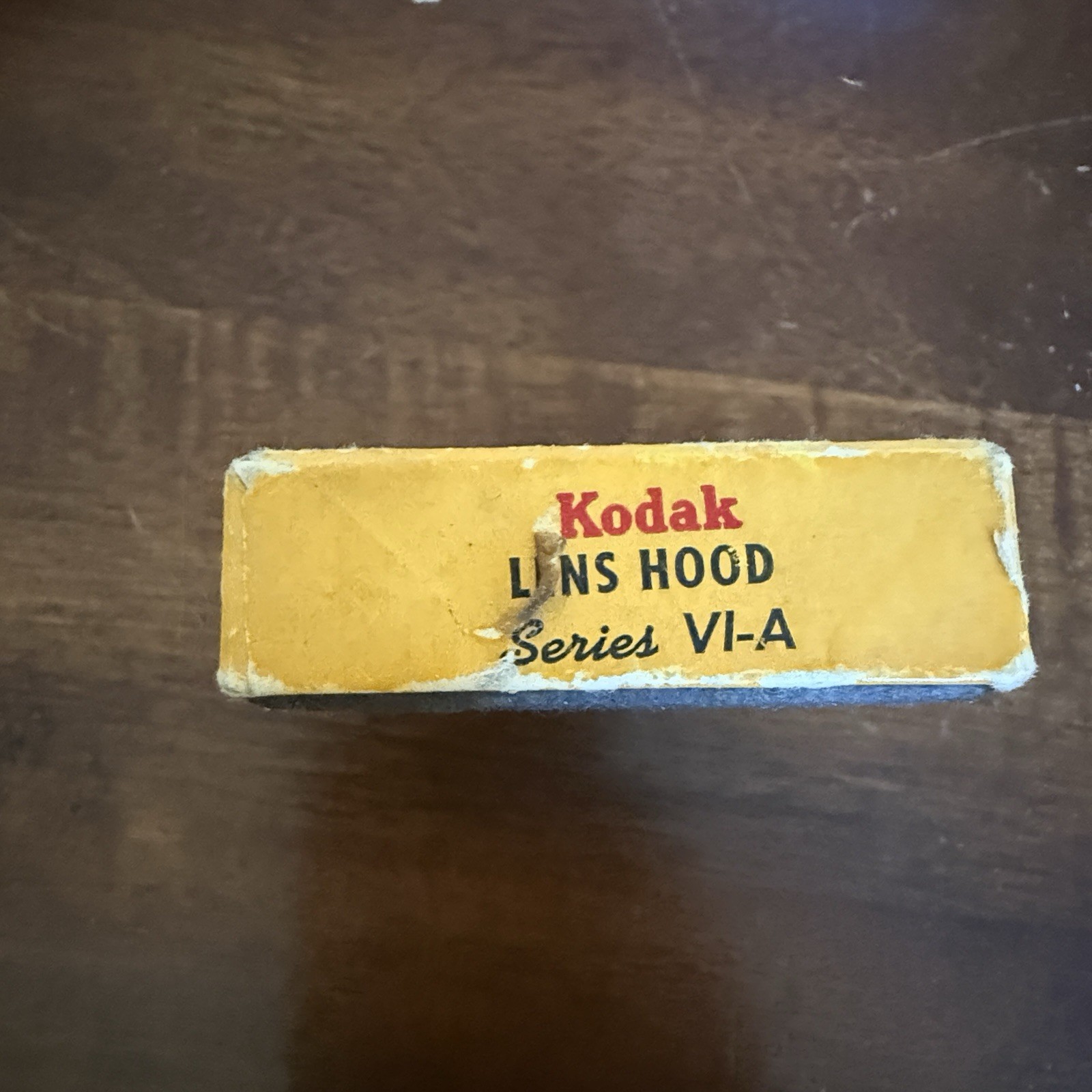 Kodak Series VI-A Lens Hood Original Box Eastman Kodak Rochester Vintage 1950s