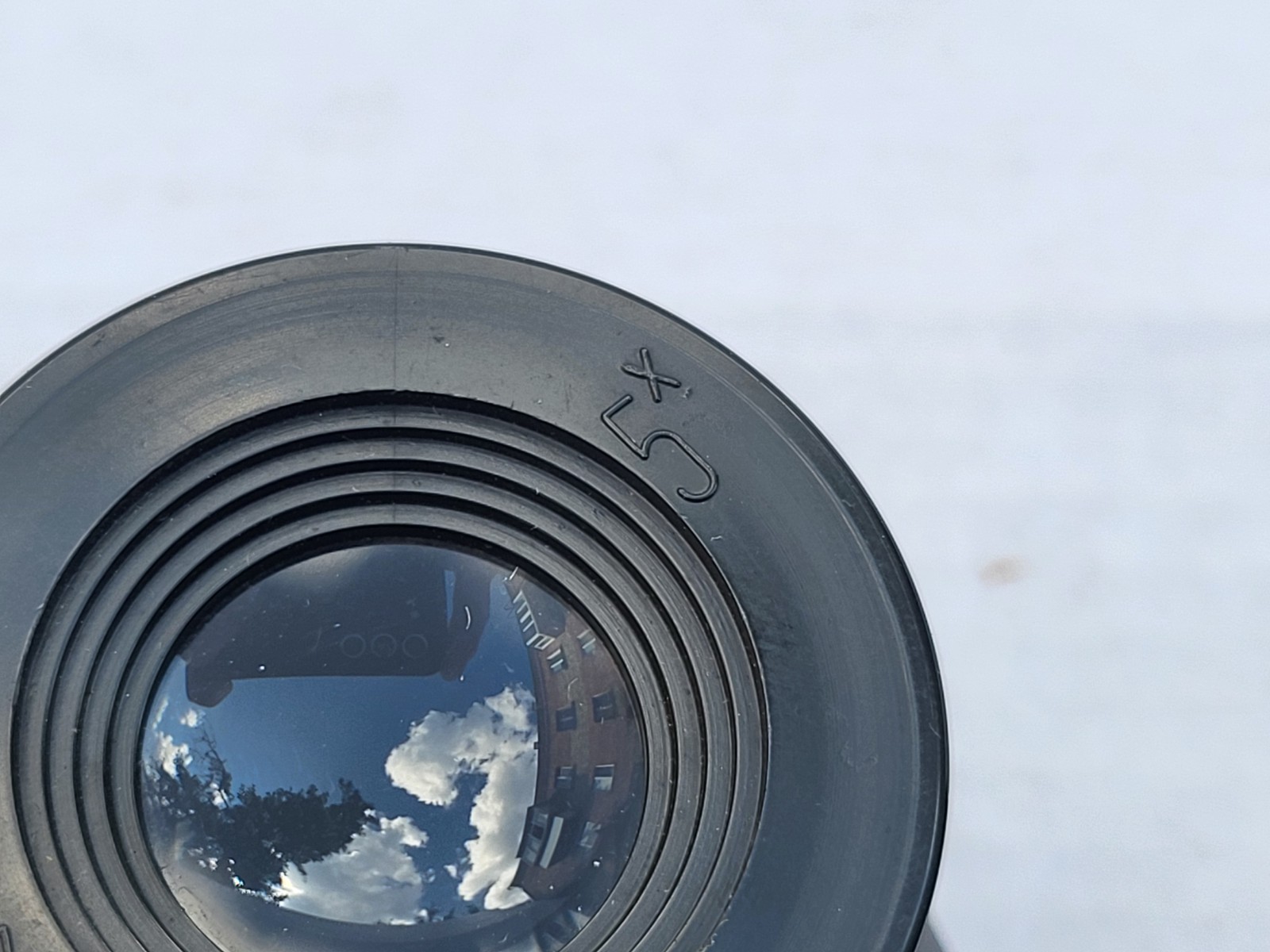 Vintage Magnifier for viewing L-5x film frames Made in USSR