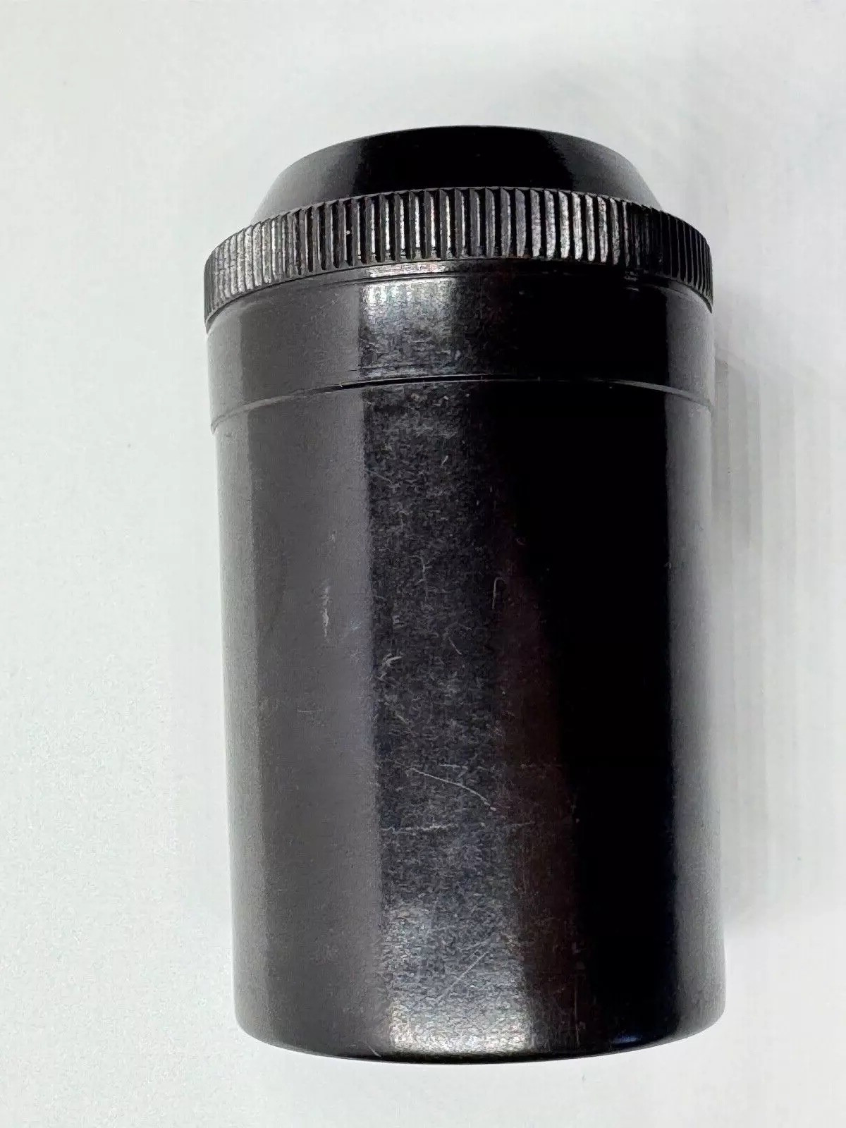 Leica Black Bakelite Case for LTM 9cm f4 Elmar. Collectable