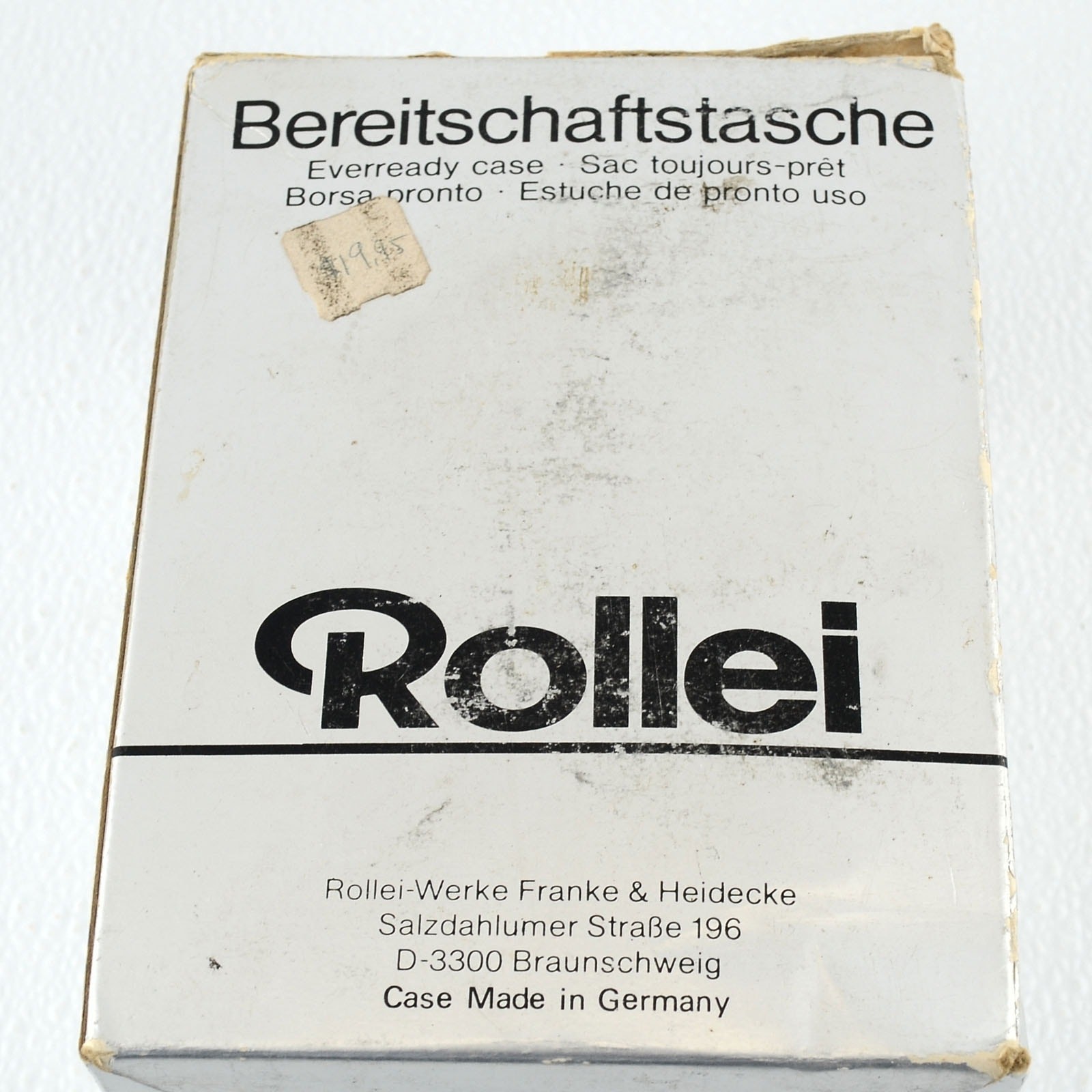 Rollei Everready Camera Case SL35M SL35ME NOS w/ Box 970870 Germany