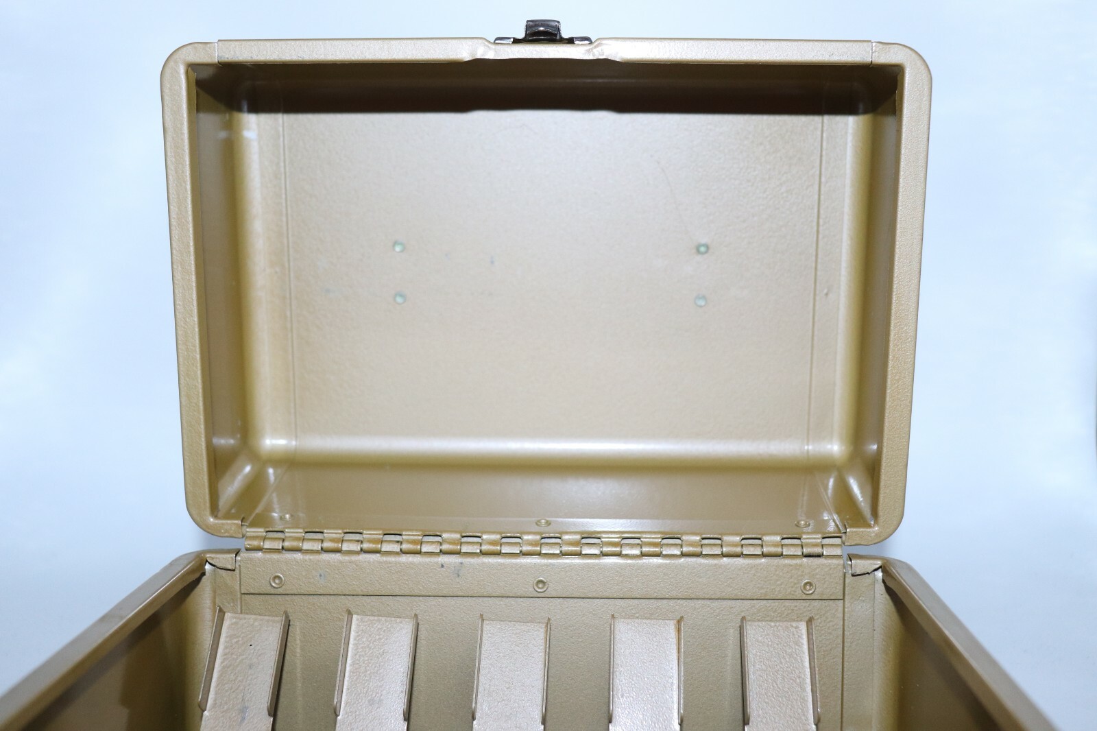 Vintage KENCO Film Tape Reel 10 Slot Metal Box