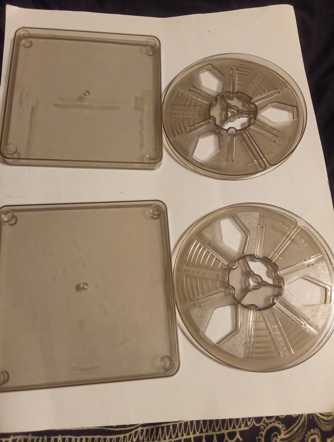 Tuscan Super 8mm Film Reels & Cans 350ft Lot of 2
