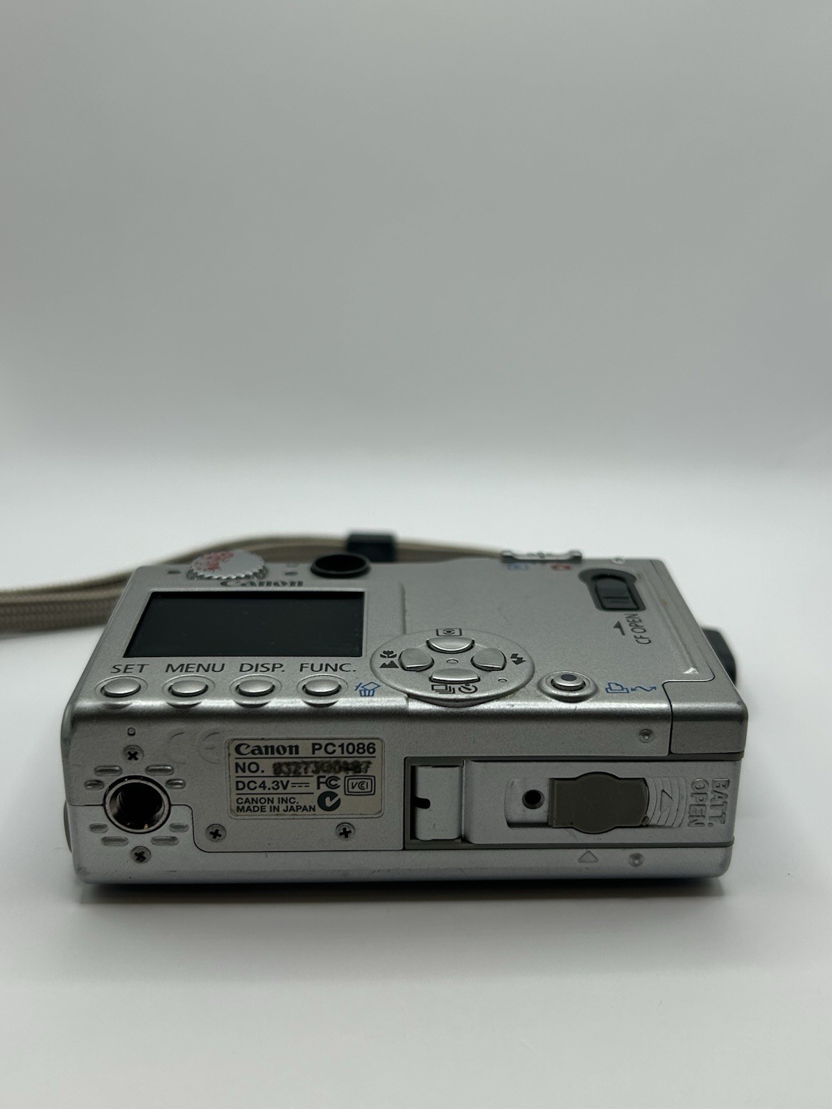 Canon PowerShot S410 4.0MP Compact Digital Camera With Box, Manuals And Cords