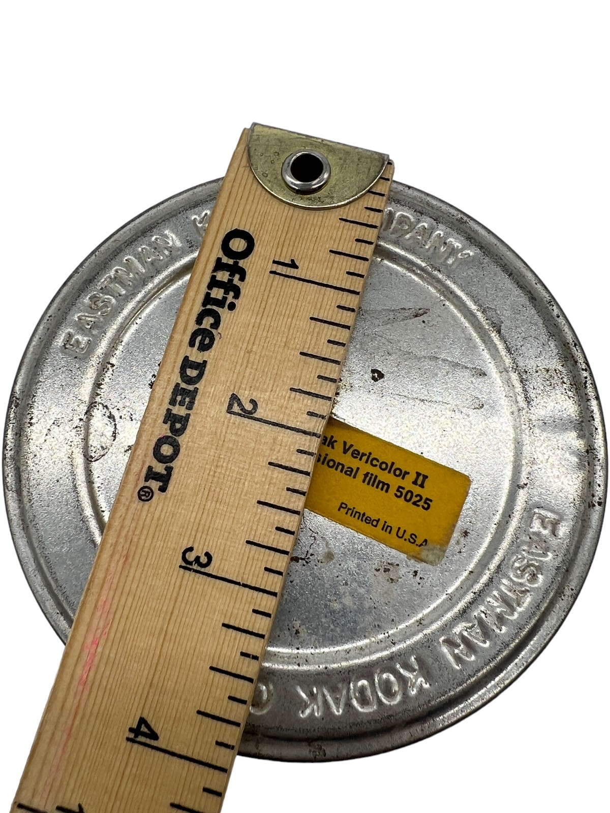 Vtg Eastman Kodak Co Vericolor II Professional Film 5025 Type S Empty Lidded Tin