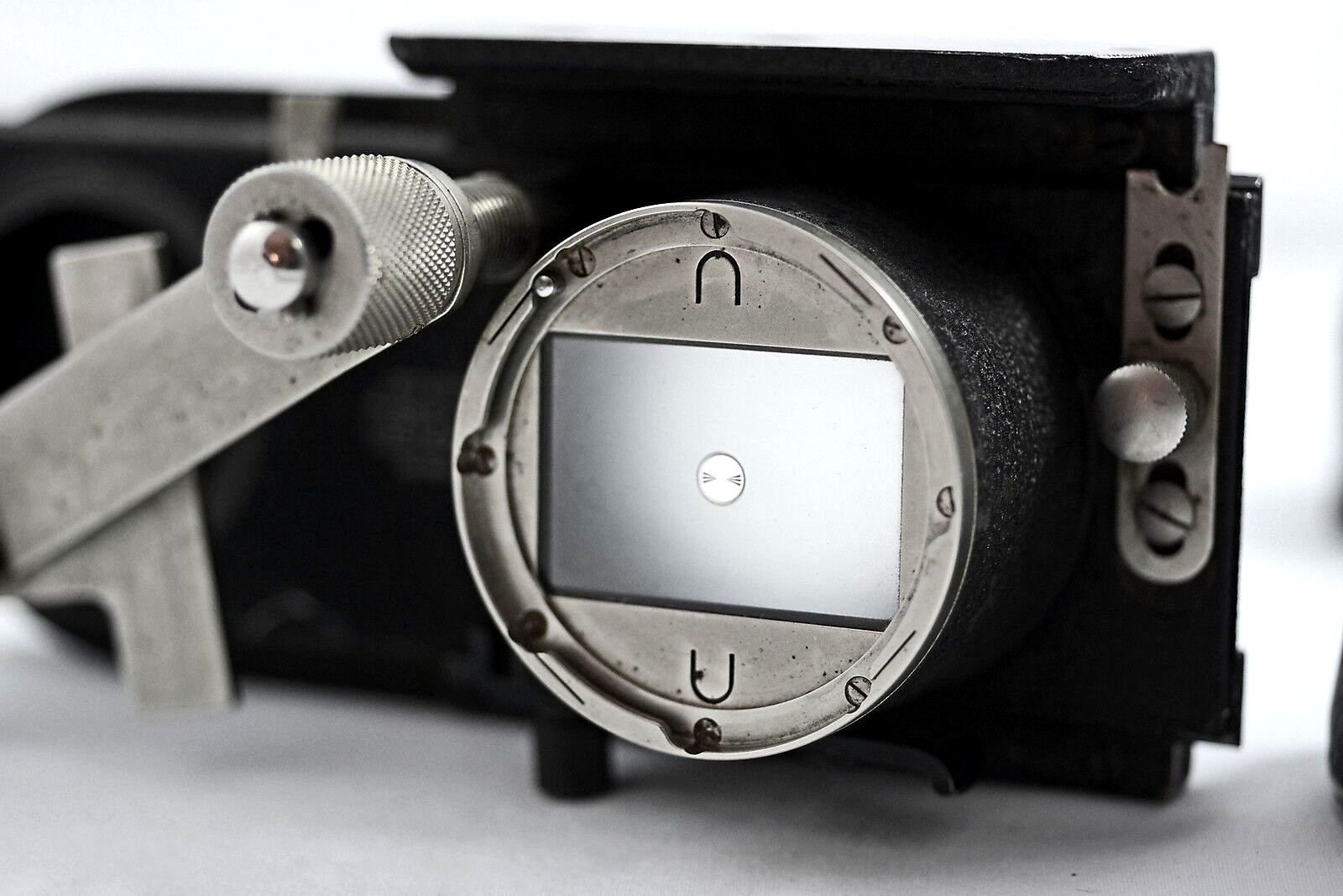 LEICA M CAMERA OOZAB FOCASING STAGE FOCOSLIDE WITH REPRO TUBE AND MAGNIFIER