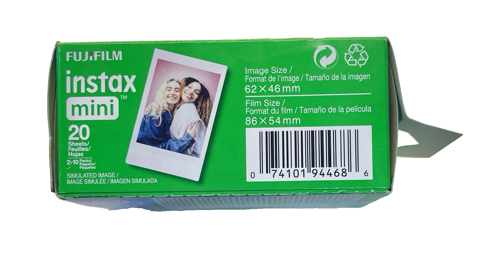 Fujifilm Instant Mini Film Two Instant Film Twin Packs – 40 EXP Total, ISO 80…