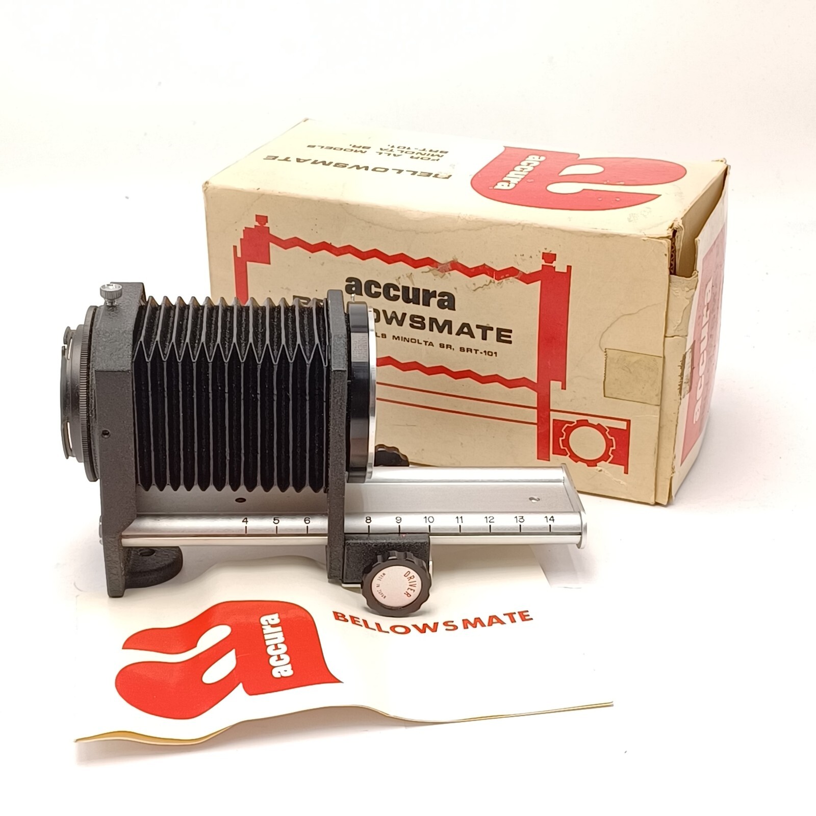 Accura BellowsMate for all Minolta SR SRT-101 in original Box. Pre-owned