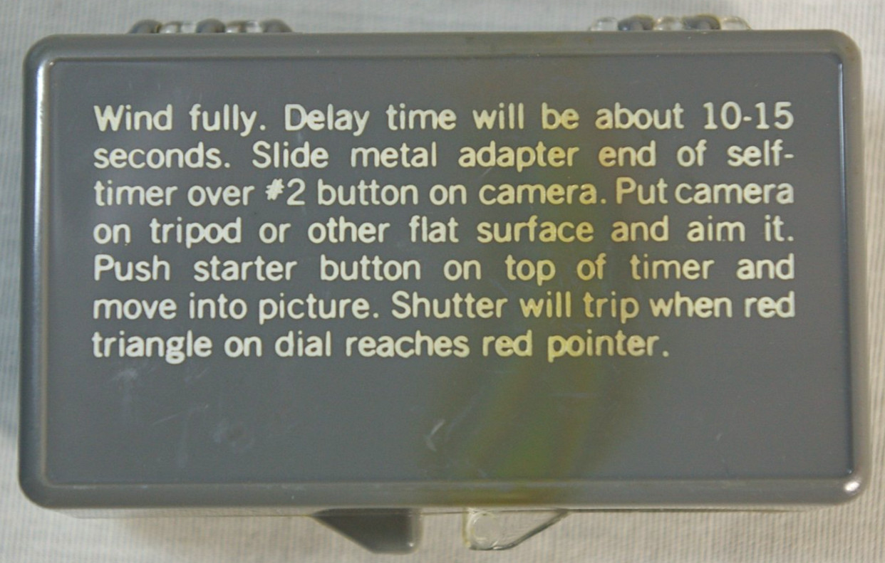 Vintage Polaroid Self-Timer #192 for Color Pack Cameras – W/Case Clean – Works!