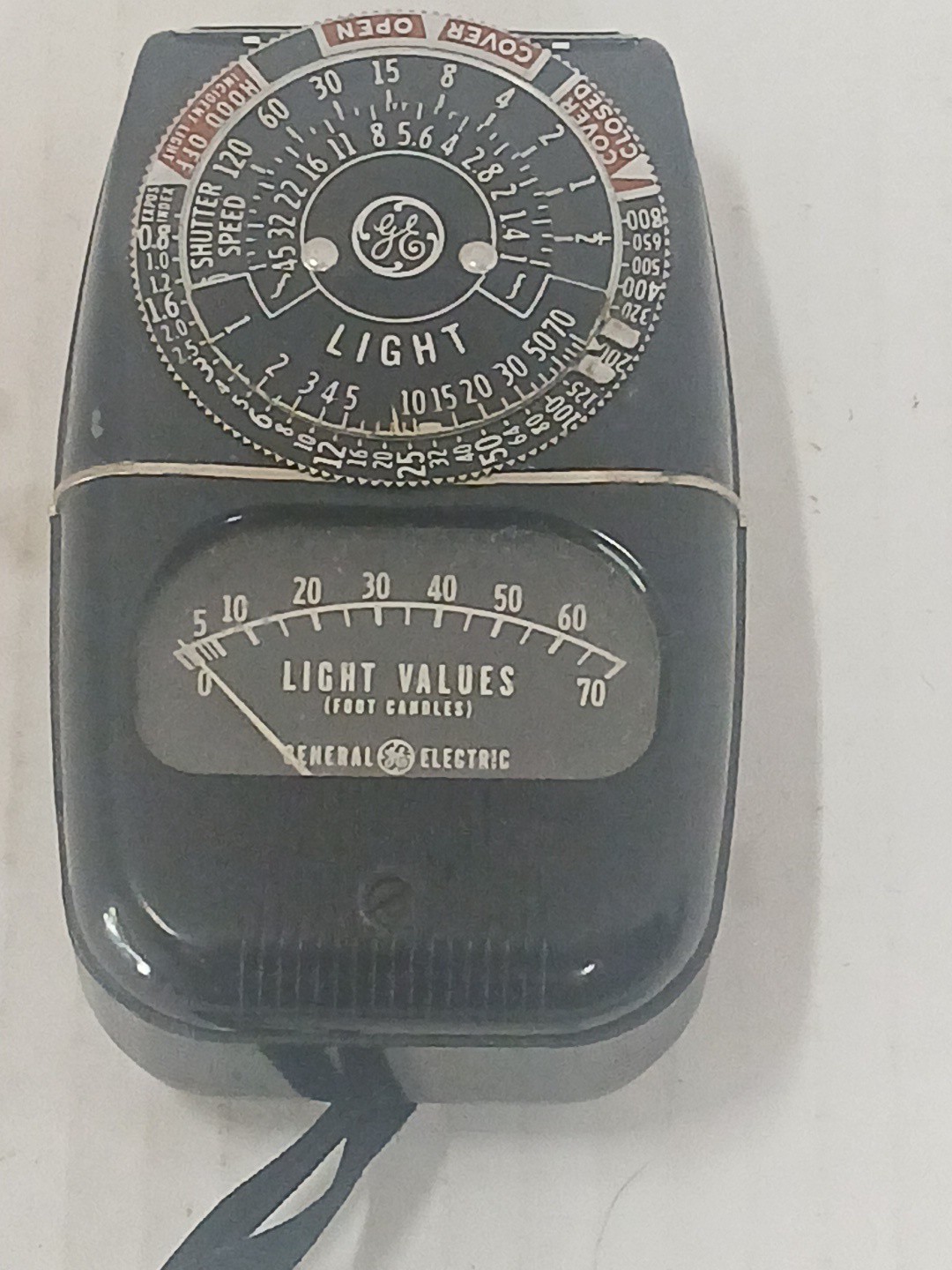 Vintage 1940’s GE Exposure Light Meter 8DW58Y4 Working No Case