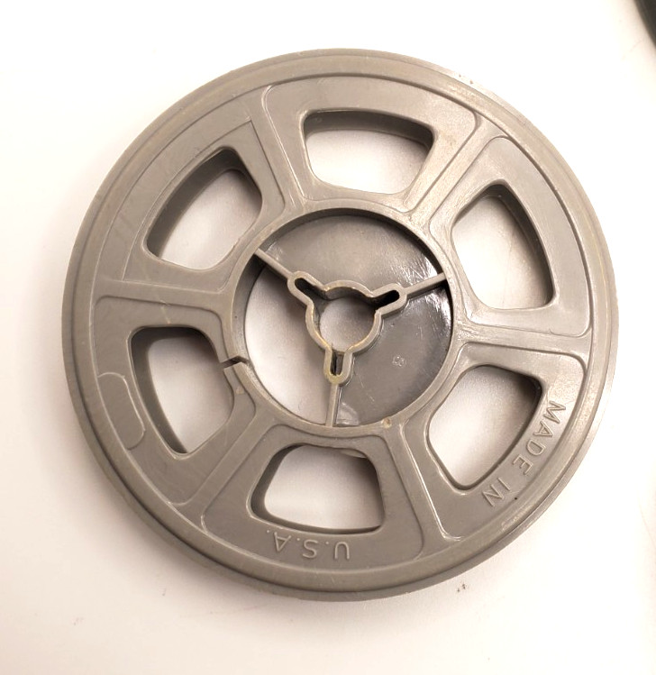 5 Count 3″ Plastic Reels for 8mm Film MADE IN USA vintage