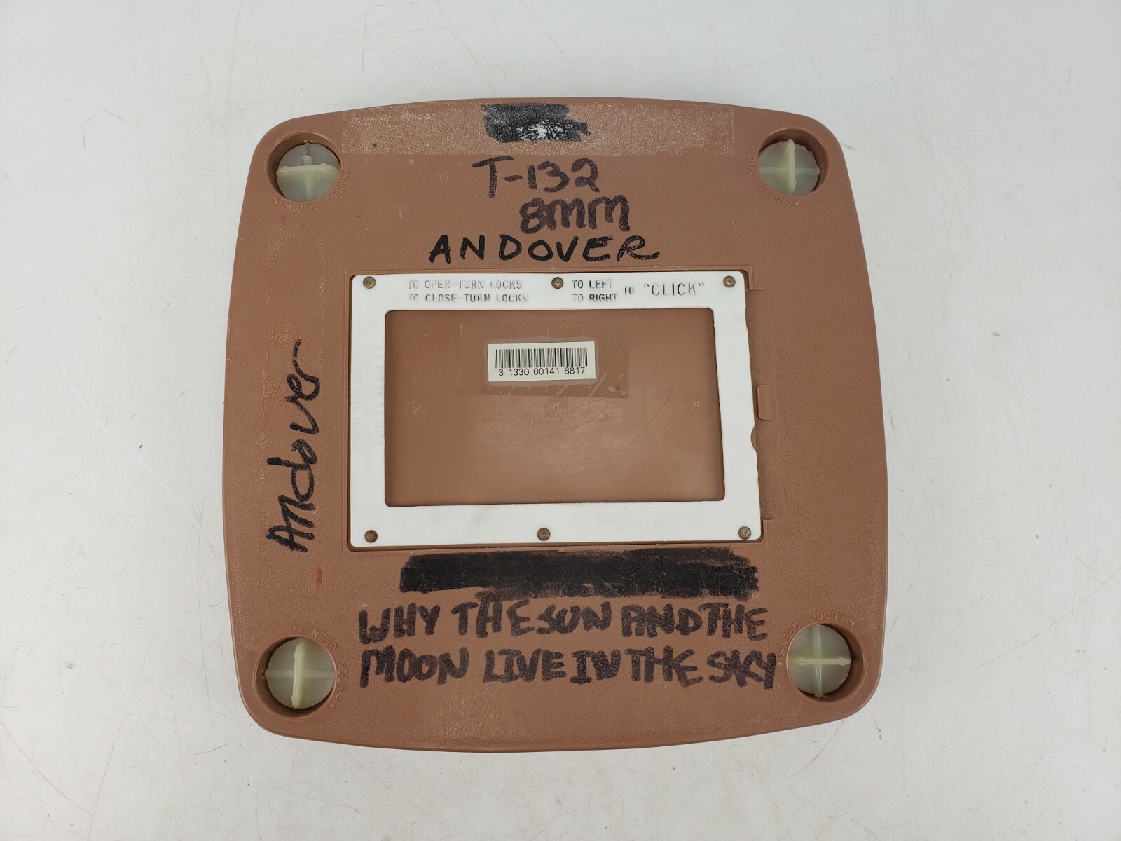 Vintage Plio-Magic 16mm Film Archival Plastic Storage Box 10″ Reel AS IS #1