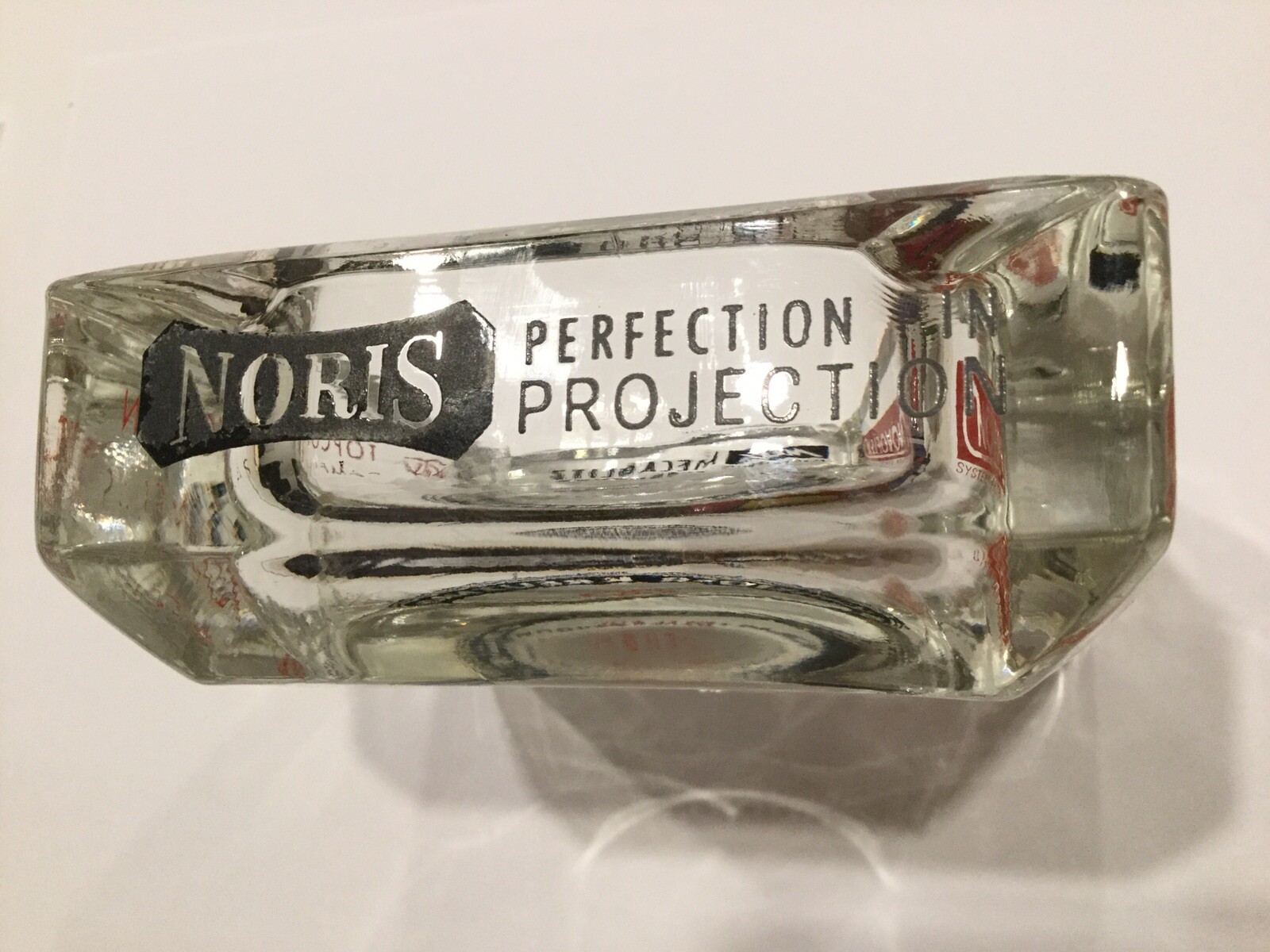 Rare Vintage TOPCON NORIS SCHNEIDER KREUZNACH LENS NOVOFLEX Dealer Ashtray c1950
