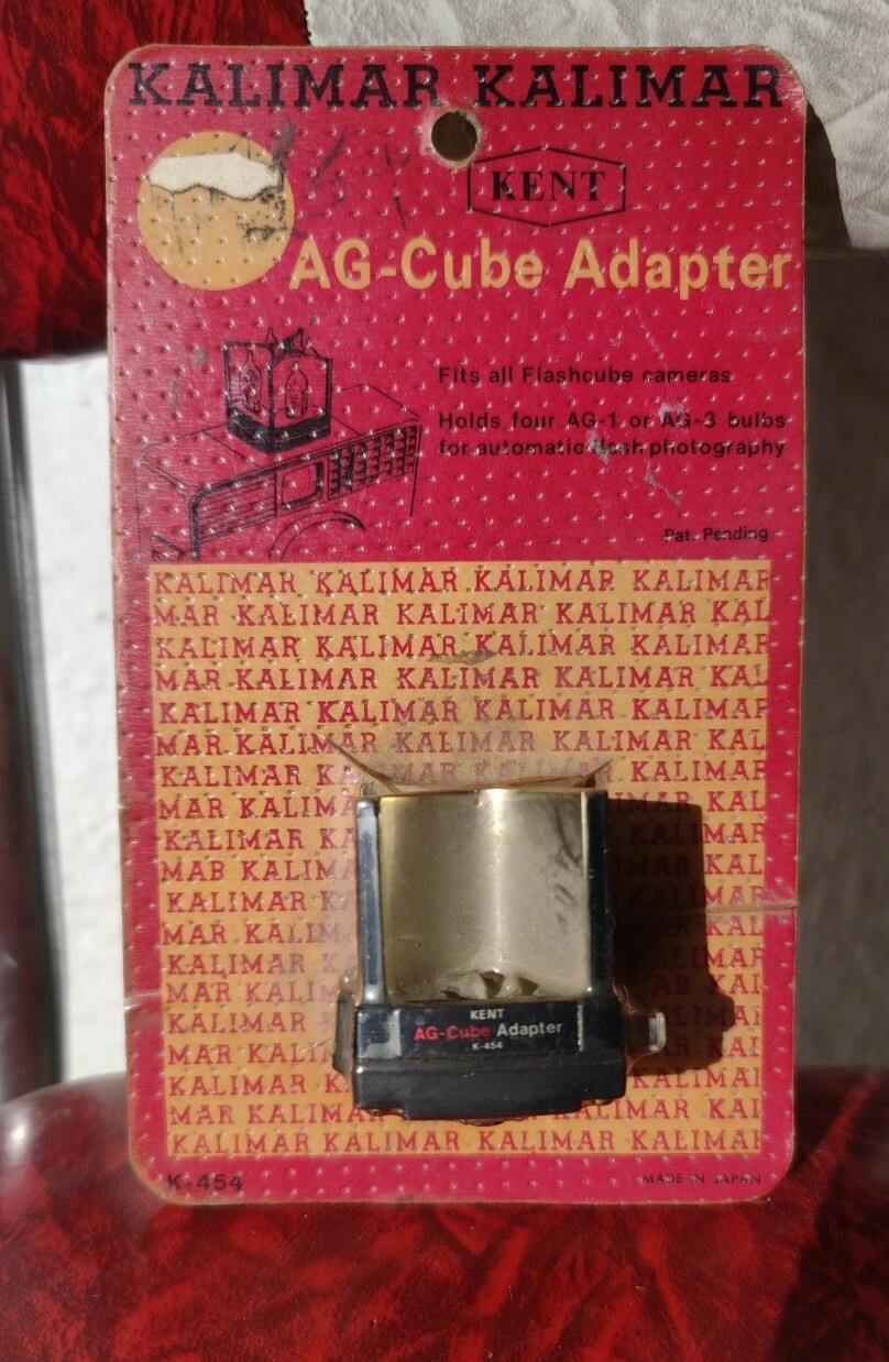 AG CUBE ADAPTER KALIMAR KENT NOS VINTAGE NEVER OPENED