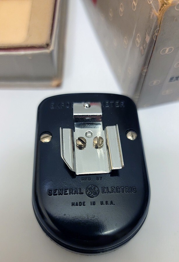 Vintage Polaroid Exposure Meter PR-22 W/Original Box & Manual General Electric