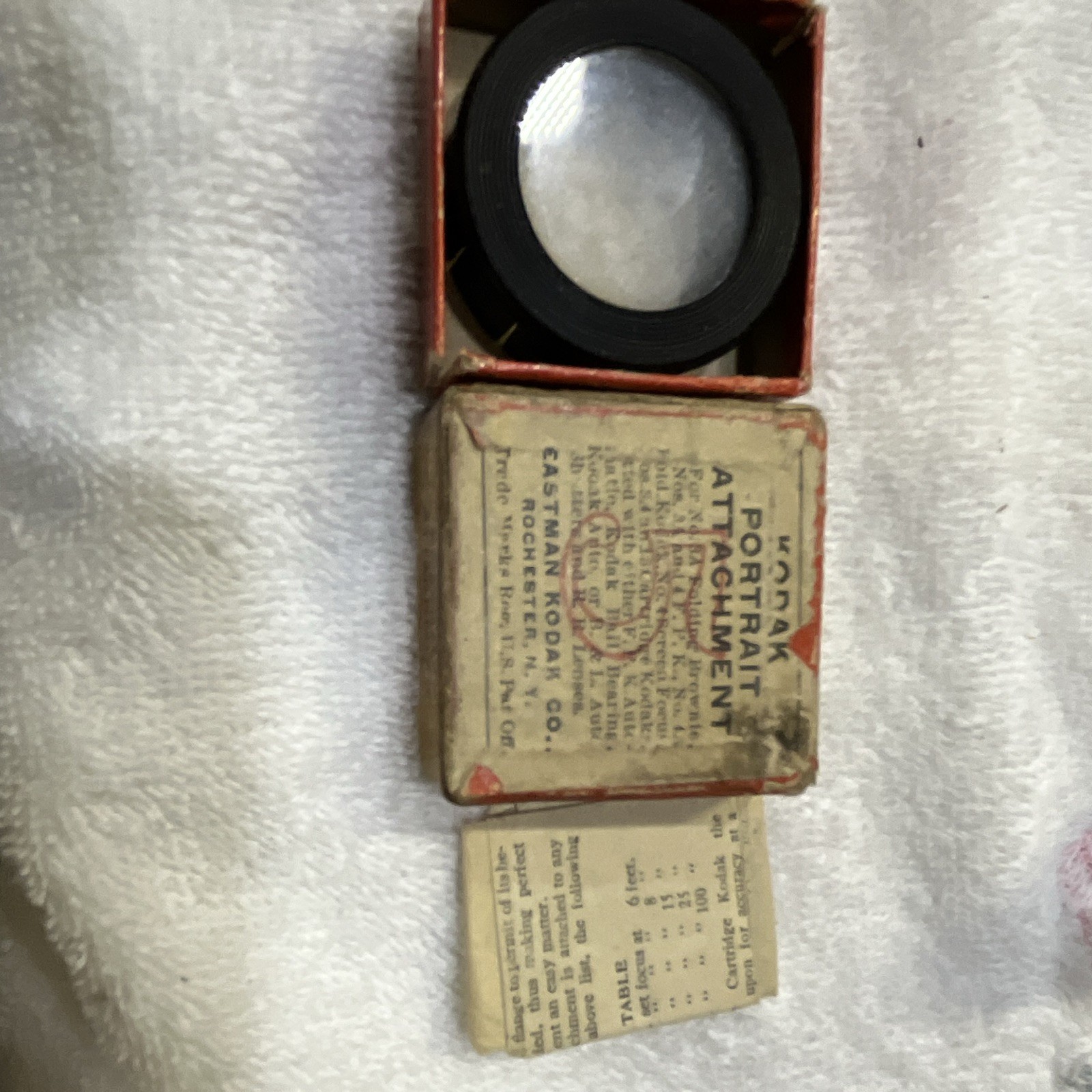Kodak Portrait Attachment Lens for Kodak Cameras w/ Original Box