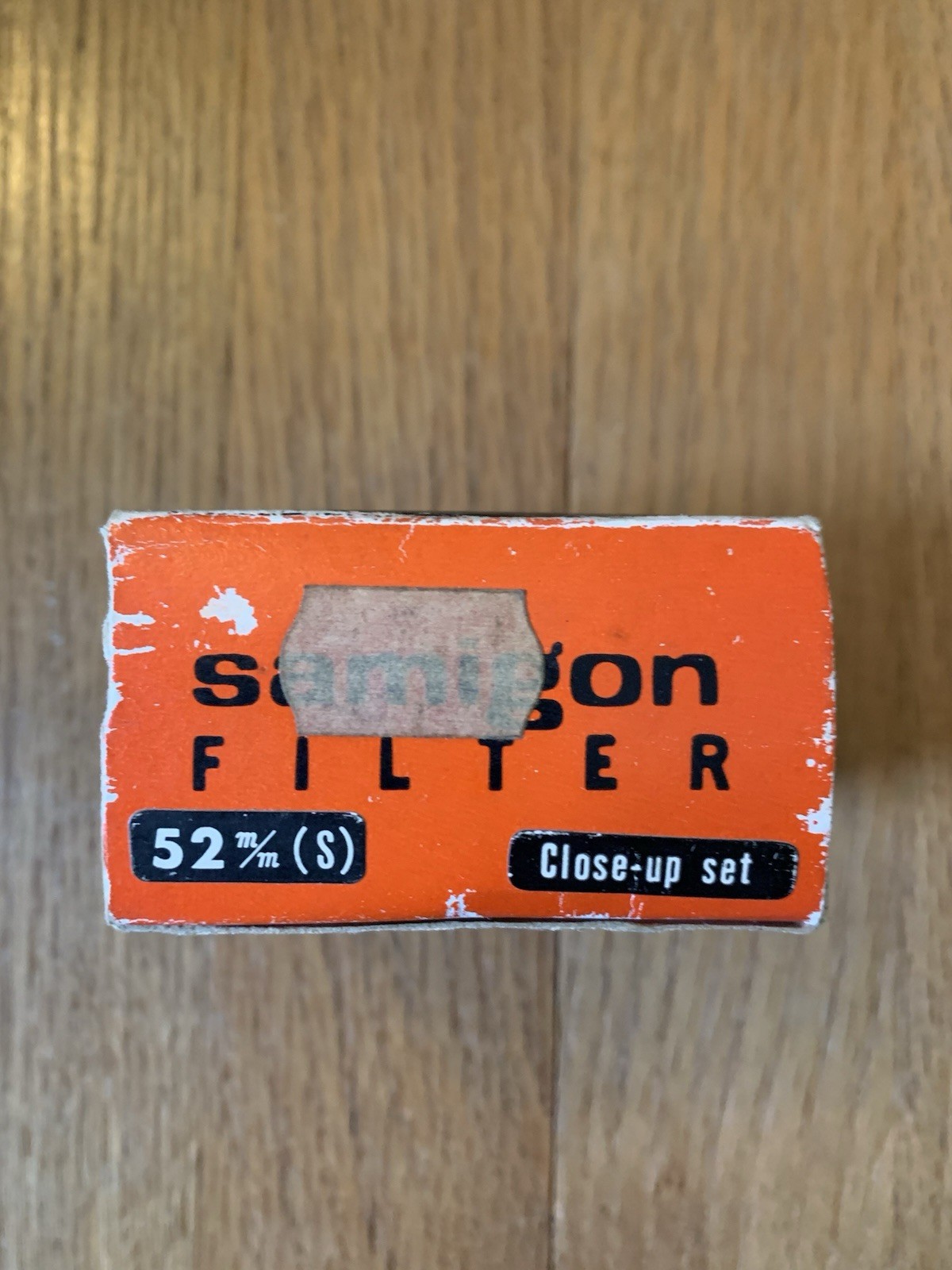 Vintage Samigon Close Up Lens Set Japan Glass # 1,2 & 3. Original Box And Case