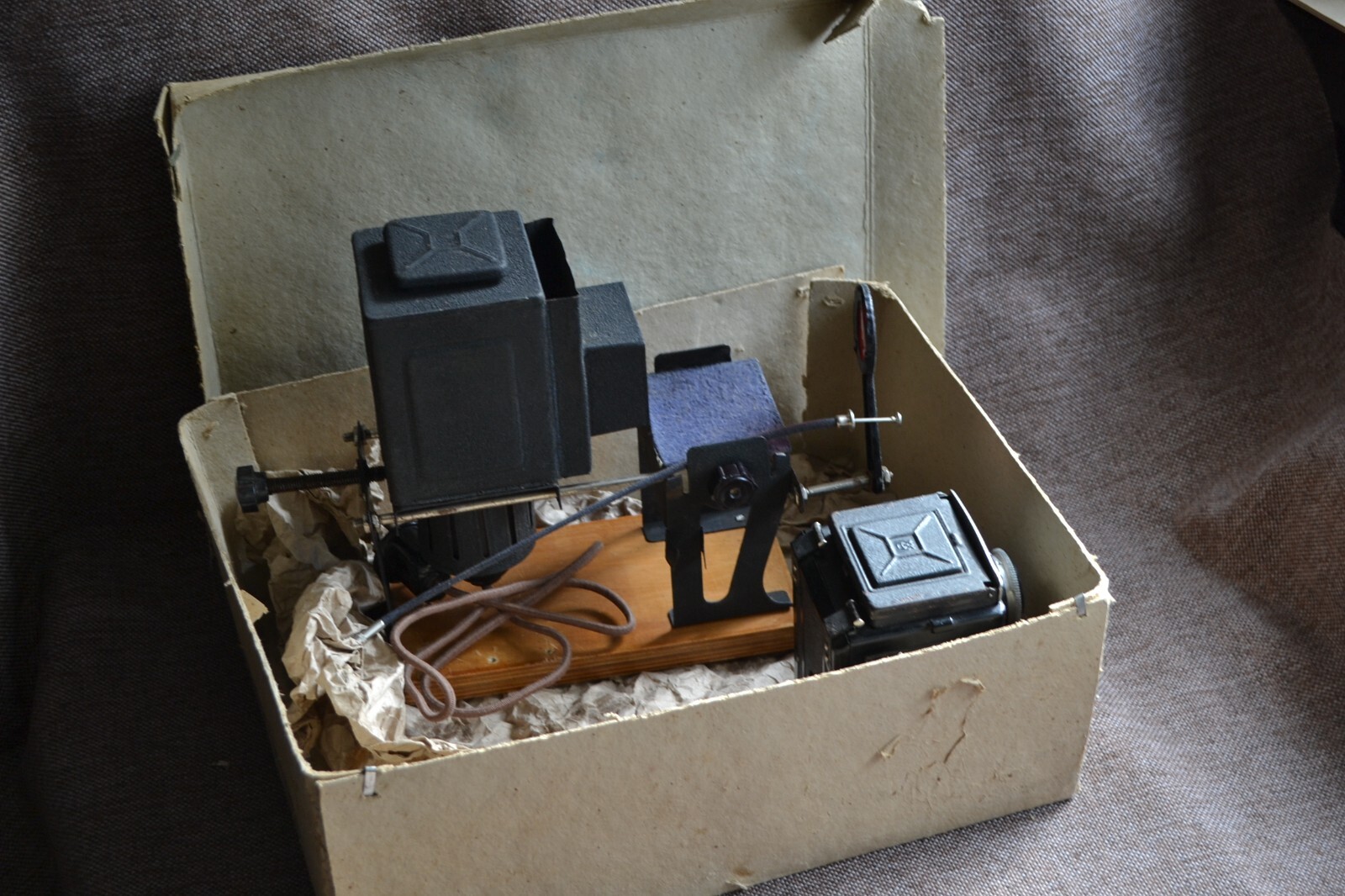 VERY Rare UPL-1 Soviet Magnifying attachment for LUBITEL camera