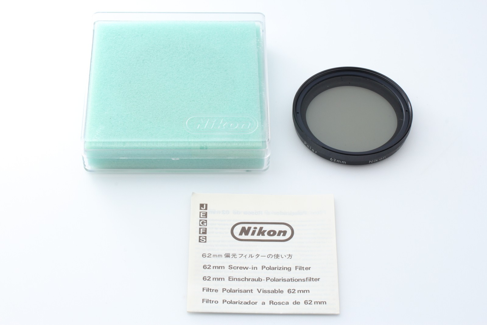 [MINT] NIKON 62mm POLAR Polarising Filter From JAPAN