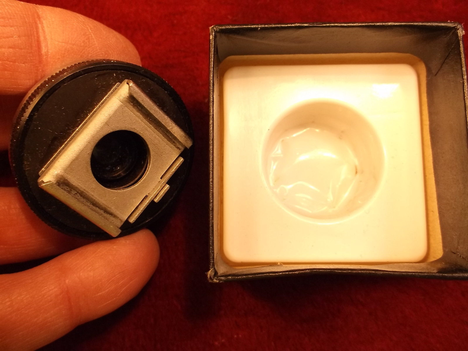 #4 of 6, NICE OLDER VTG FILM VIEWER OR SCIENTIFIC ACCESSORY PART (NOS/NIB) & BOX