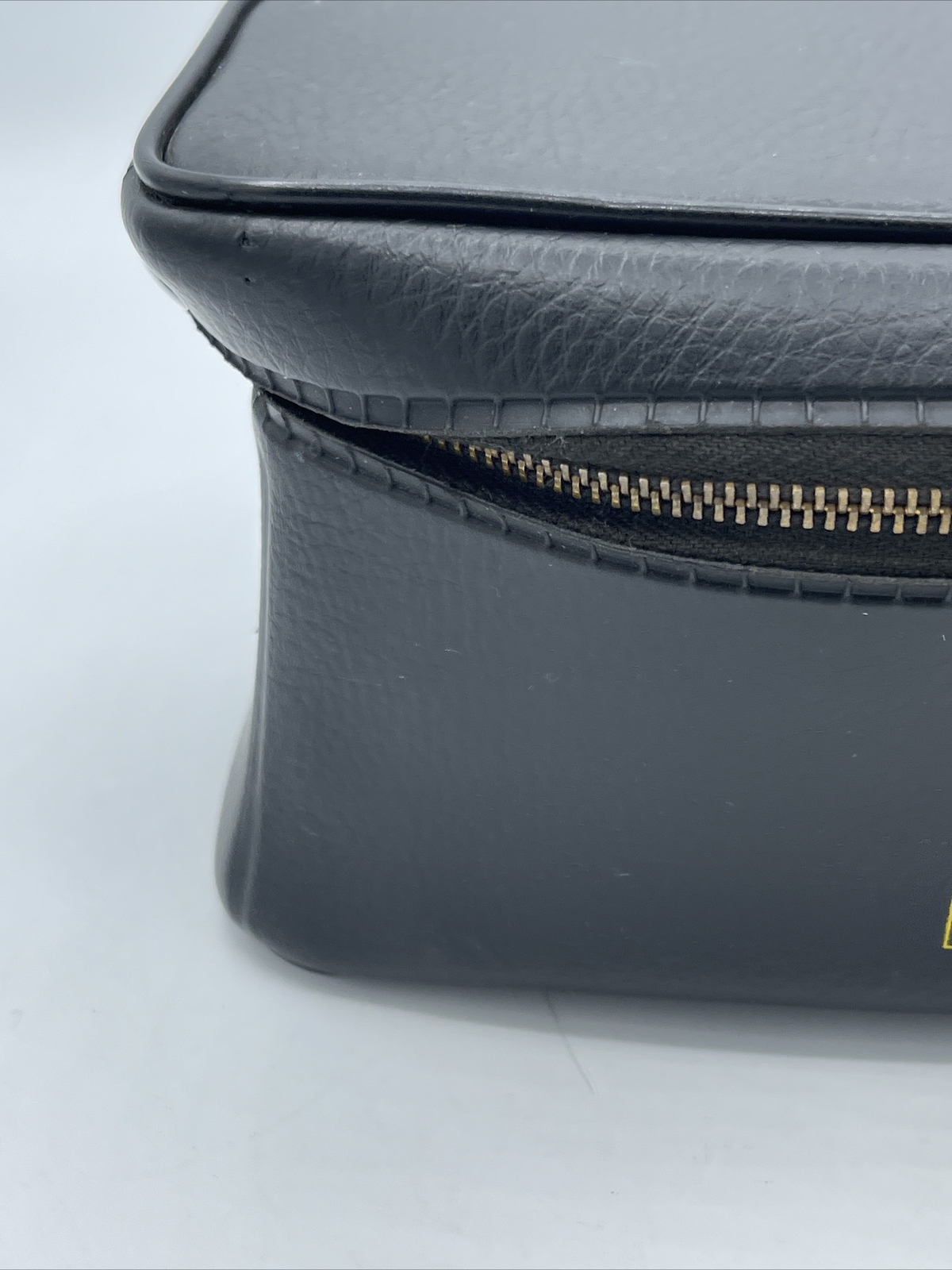 Vintage Kodak Black Camera Flash Lens Accessory Zippered Storage Carry Bag Case