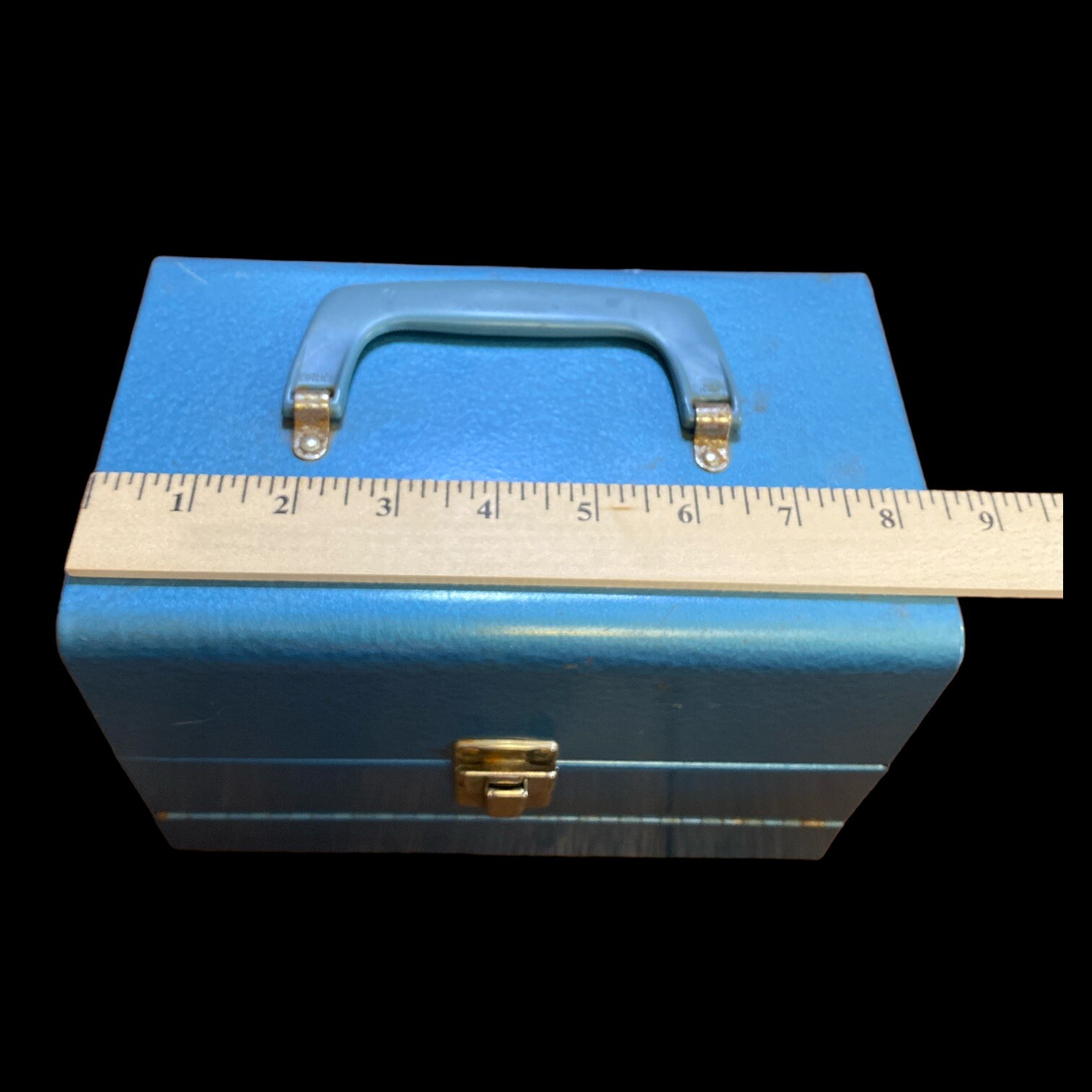 8mm Reels & Storage Case SCHERER CO USA 6 Metal Reels ~Cams ~ 12 Slot Case Vint