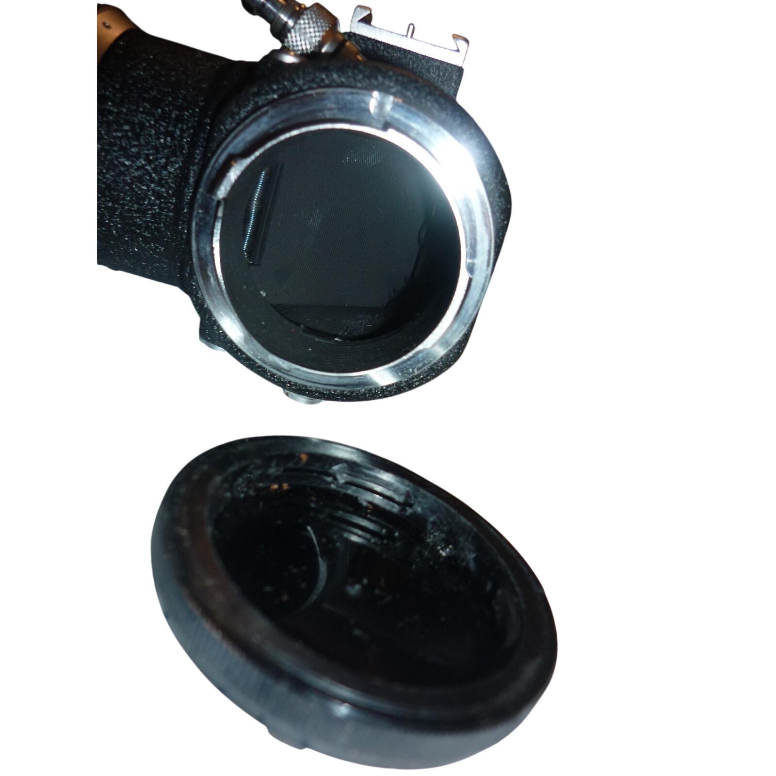 Leitz Wetzlar Visoflex I M-Mount Reflex Housing w/ 90° Prism Finder OTGVO