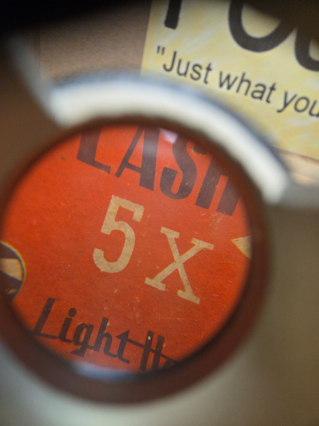 Vintage Light House 5X Flash Magnifier *SEE PICS