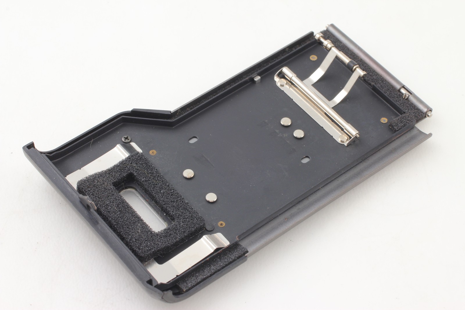 [Exc+5] CONTAX T2 titan silver Film door Back cover Repair parts From JAPAN