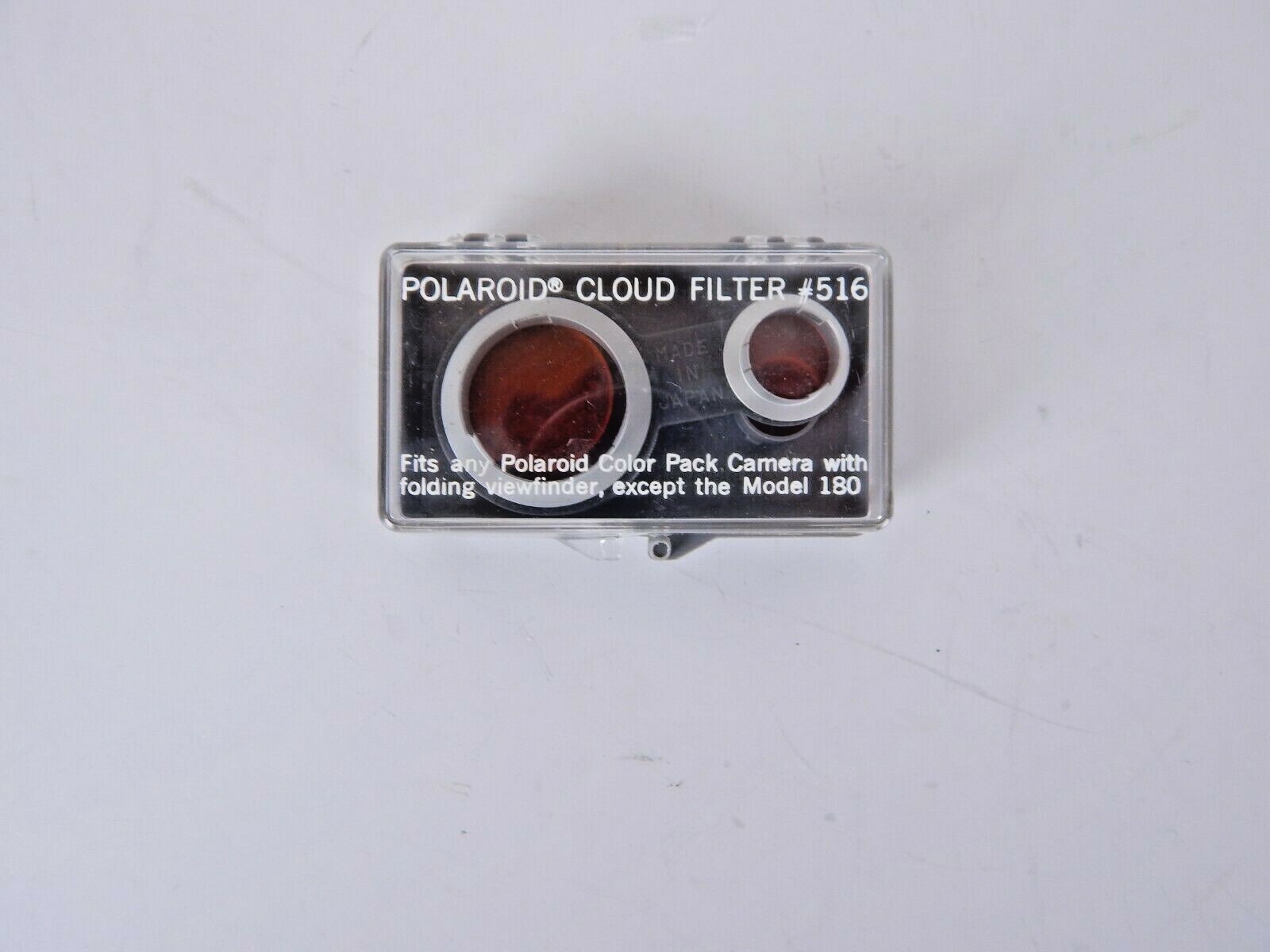 Vintage Polaroid Cloud Filter #516 Color Pack Cameras Made in Japan