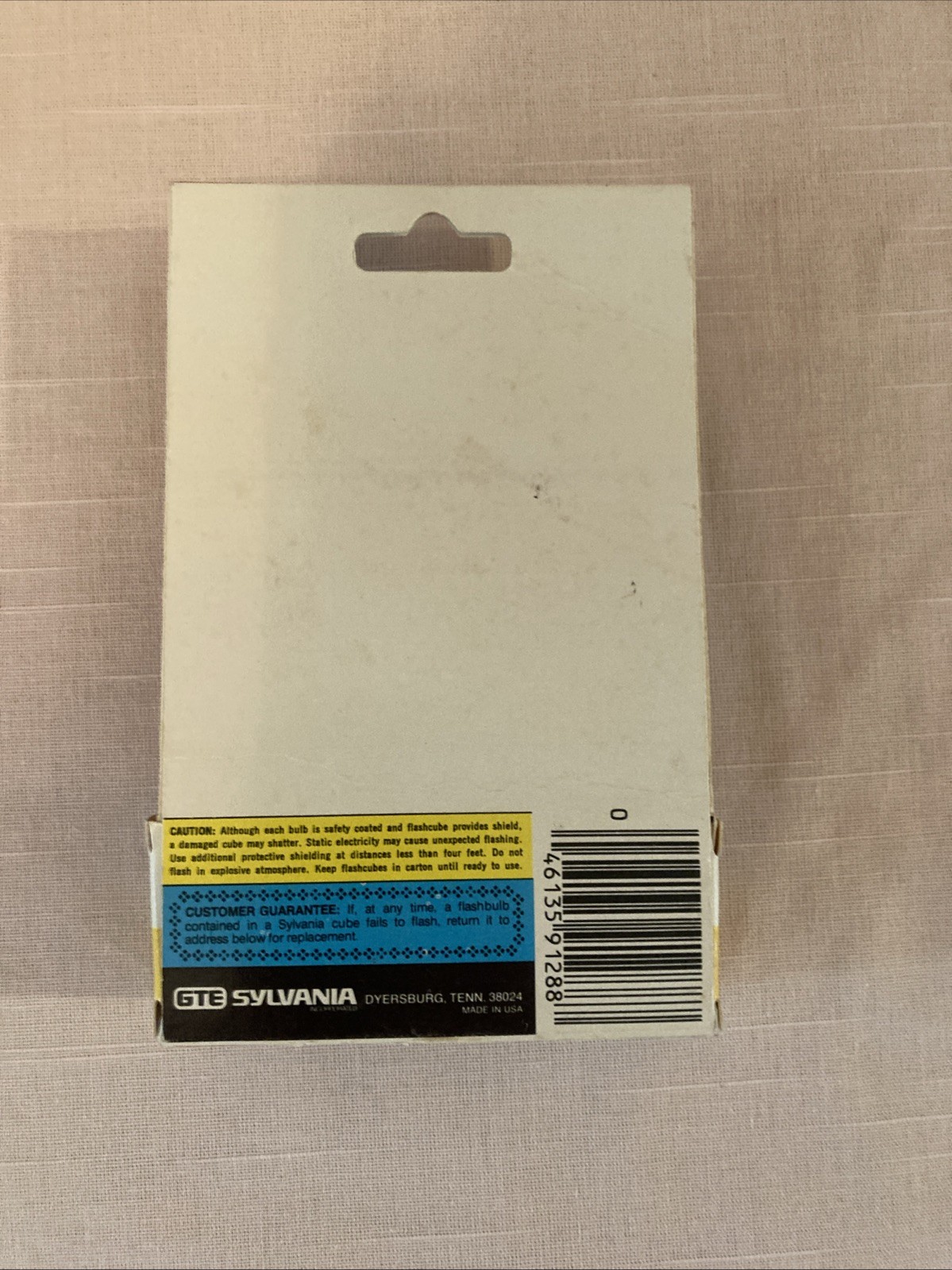 Sylvania Blue Dot Flash Cubes Vintage 3 Pk Camera Flash GTE Products USA