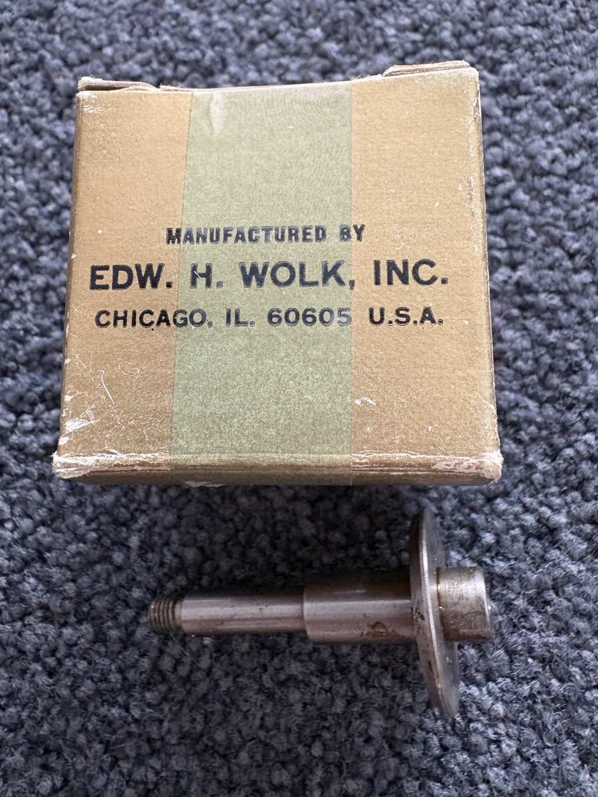 PRECISION EDW.H.WOLK PART – R0-14-E Roller Now A1-E-12 – NEW
