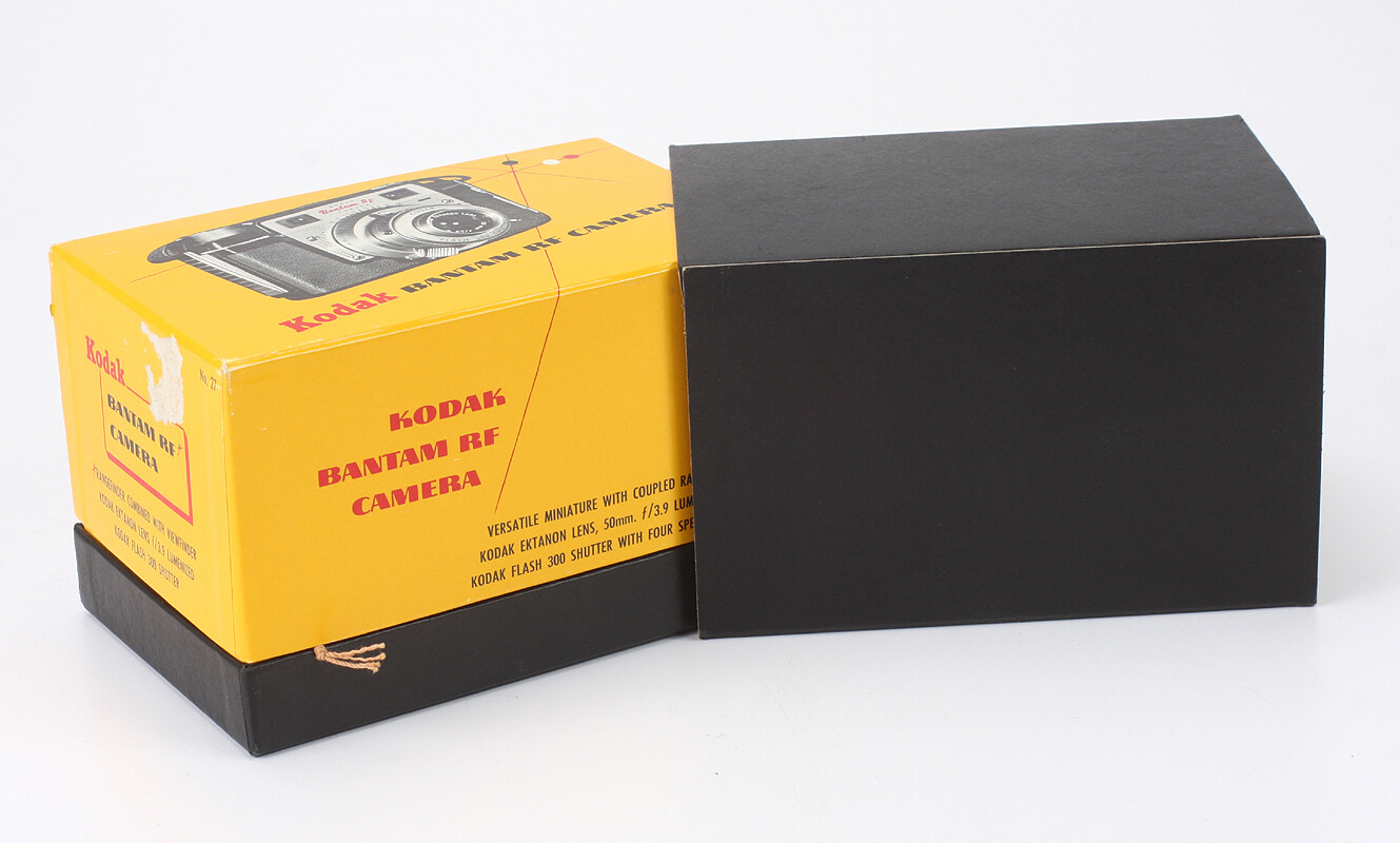 KODAK EMPTY BOX ONLY FOR BANTAM RF, DISPLAY VERSION W/OUTER WRAPPER/cks/191765