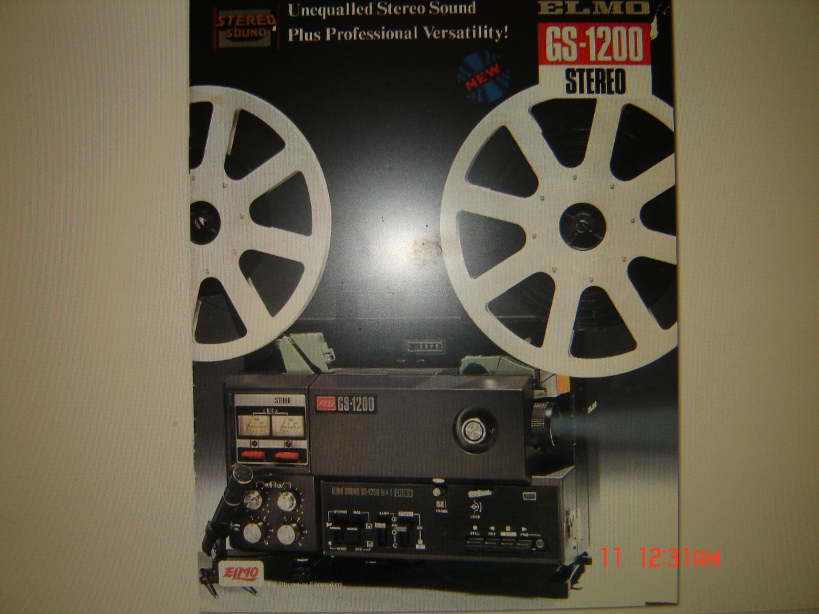 Super 8 Elmo GS-1200 Projector Belts, Elmo Japan 3 Belt Set / 3 Belt kit, New