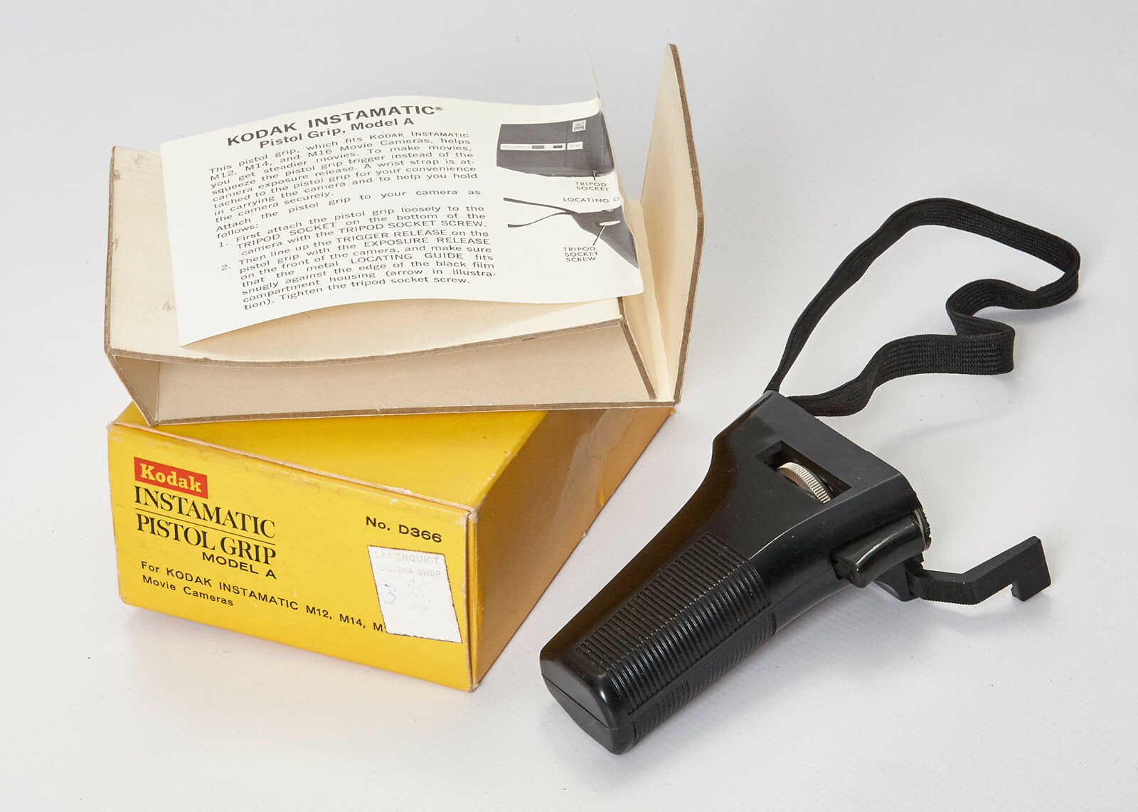 Vintage Kodak Pstol Grip for M12-M16