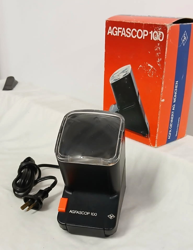 AGFASCOP 100 – SLIDE VIEWER – MADE IN GERMANY