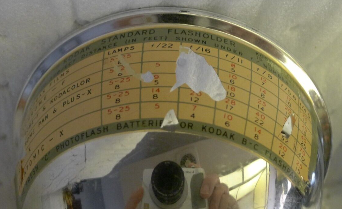 Pair of Vintage Kodak Standard Flasholder with Bracket & Cords
