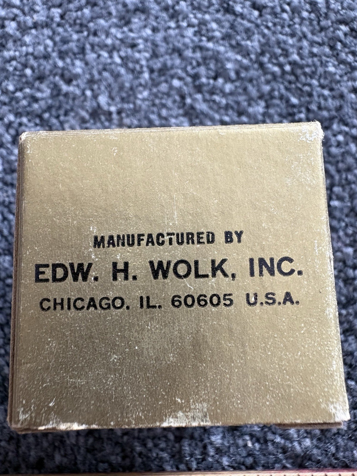 PRECISION EDW.H.WOLK PART – P-4166 ROLLER – NEW